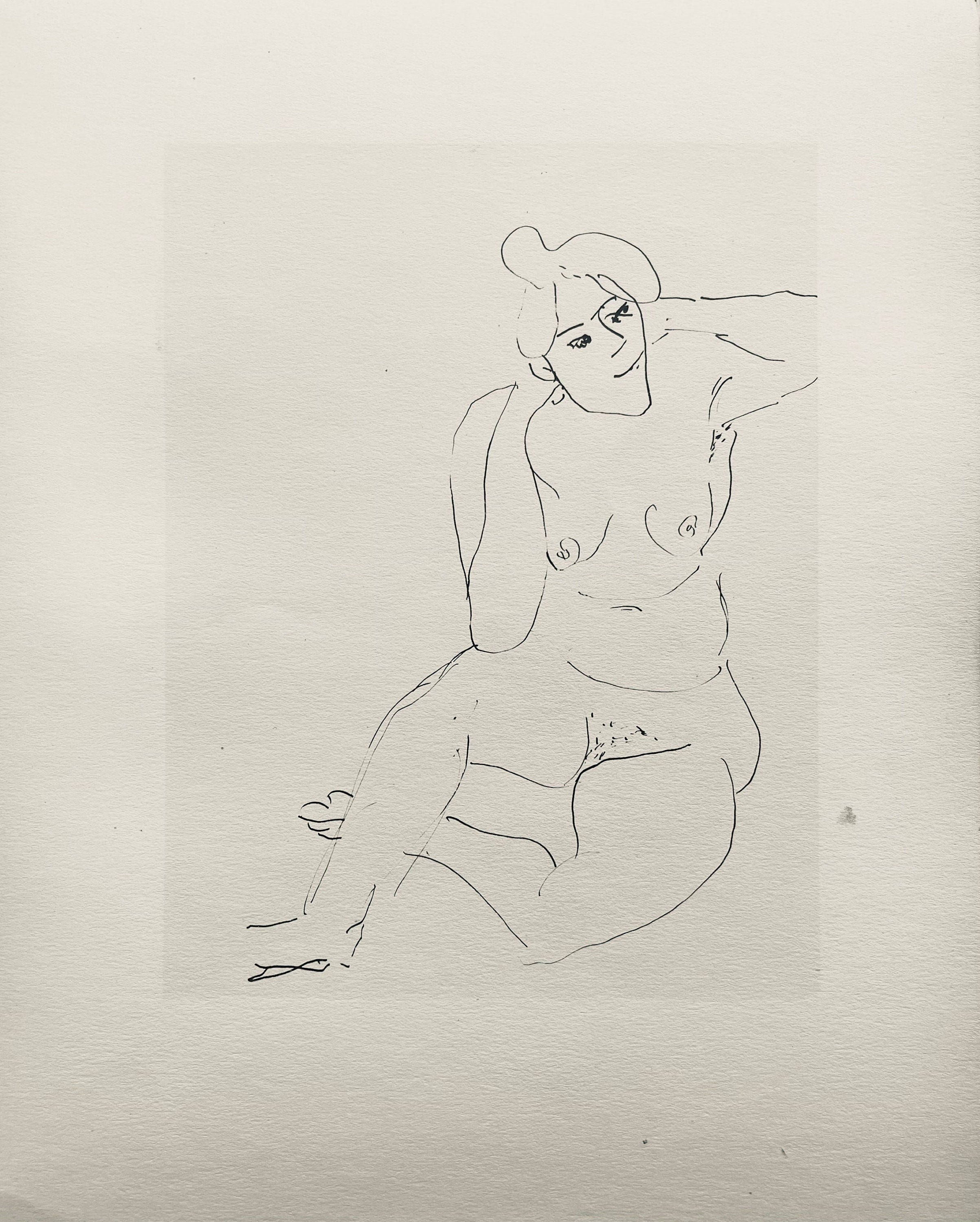 Henri Matisse, Composition (Dutel 3), Dessins de Henri-Matisse, Limited Edition Lithograph