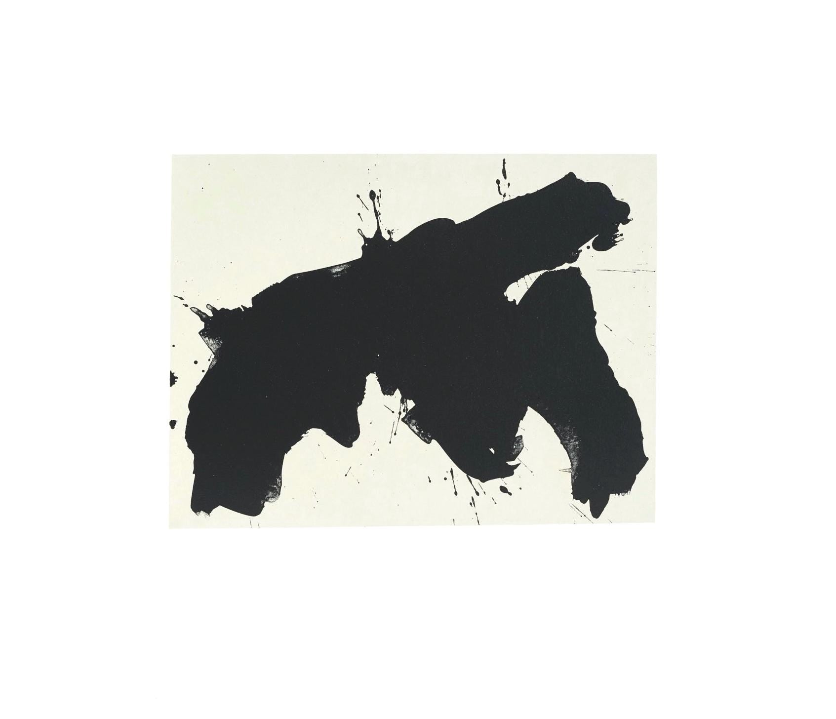 Robert Motherwell, Composition (Belknap 354-380; Engberg/Banach 415-441), Three Poems, Limited Edition Lithograph