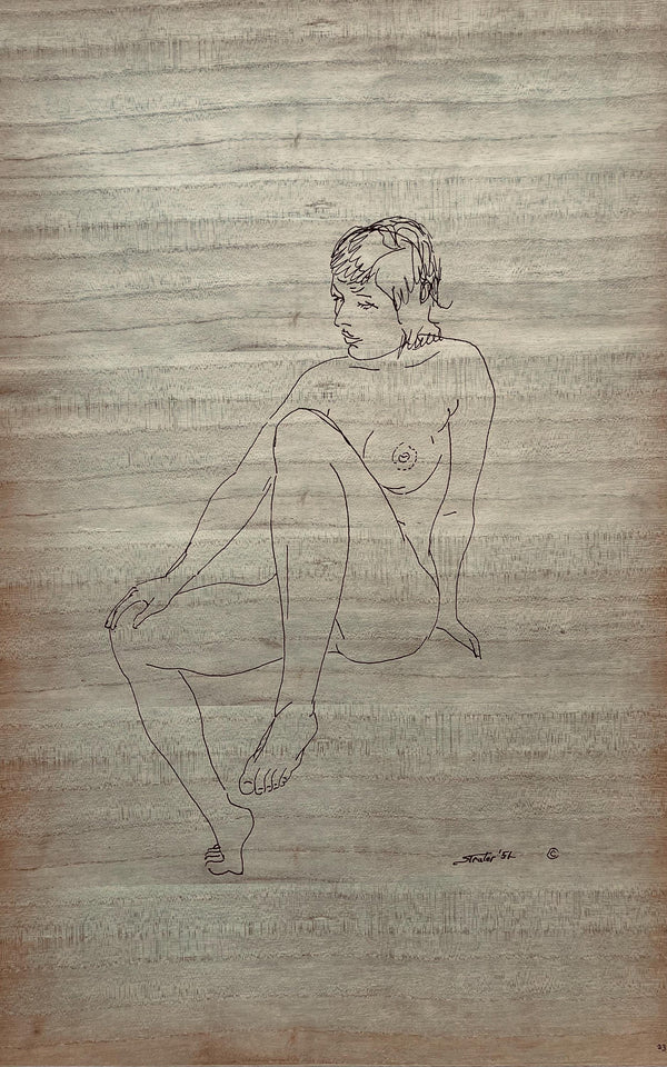 Henry Strater, Composition, 24 Drawings by Henry Strater, Limited Edition Lithograph