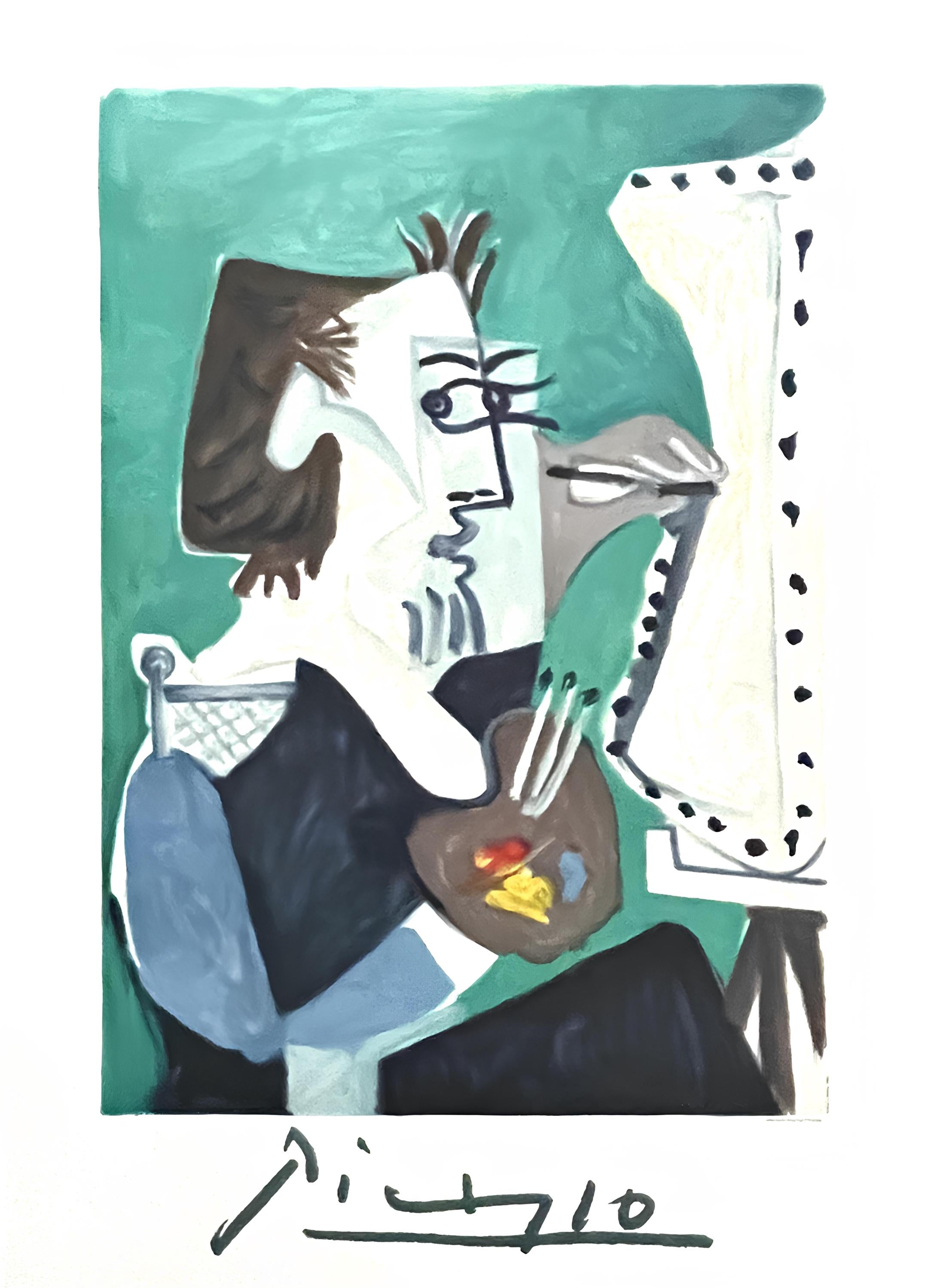 Pablo Picasso, Le Peintre, Marina Picasso Collection, Official Limited Edition Lithograph