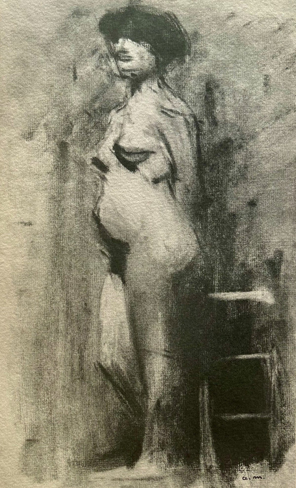 Albert Marquet, Nu. Fusain, Marquet, Limited Edition Lithograph