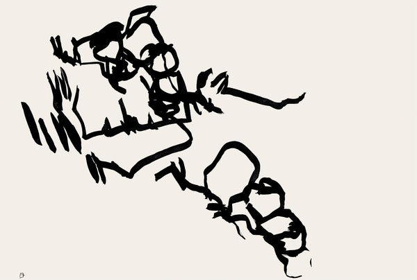 Eduardo Chillida, Composition, Derrière le miroir, Limited Edition Lithograph