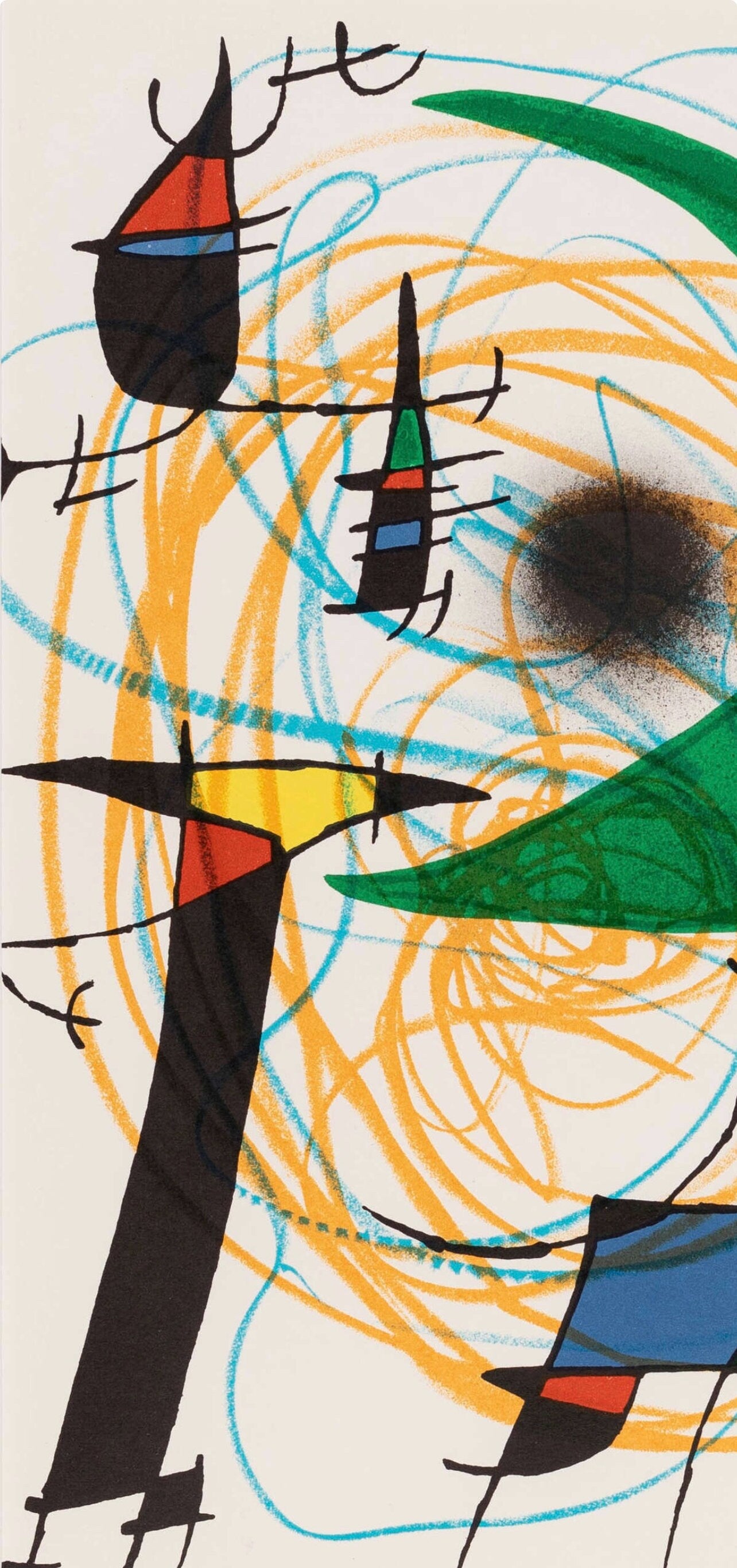 Joan Miró, Composition, (Cramer 160; Mourlot 861), Joan Miró Lithographs, Limited Edition Lithograph