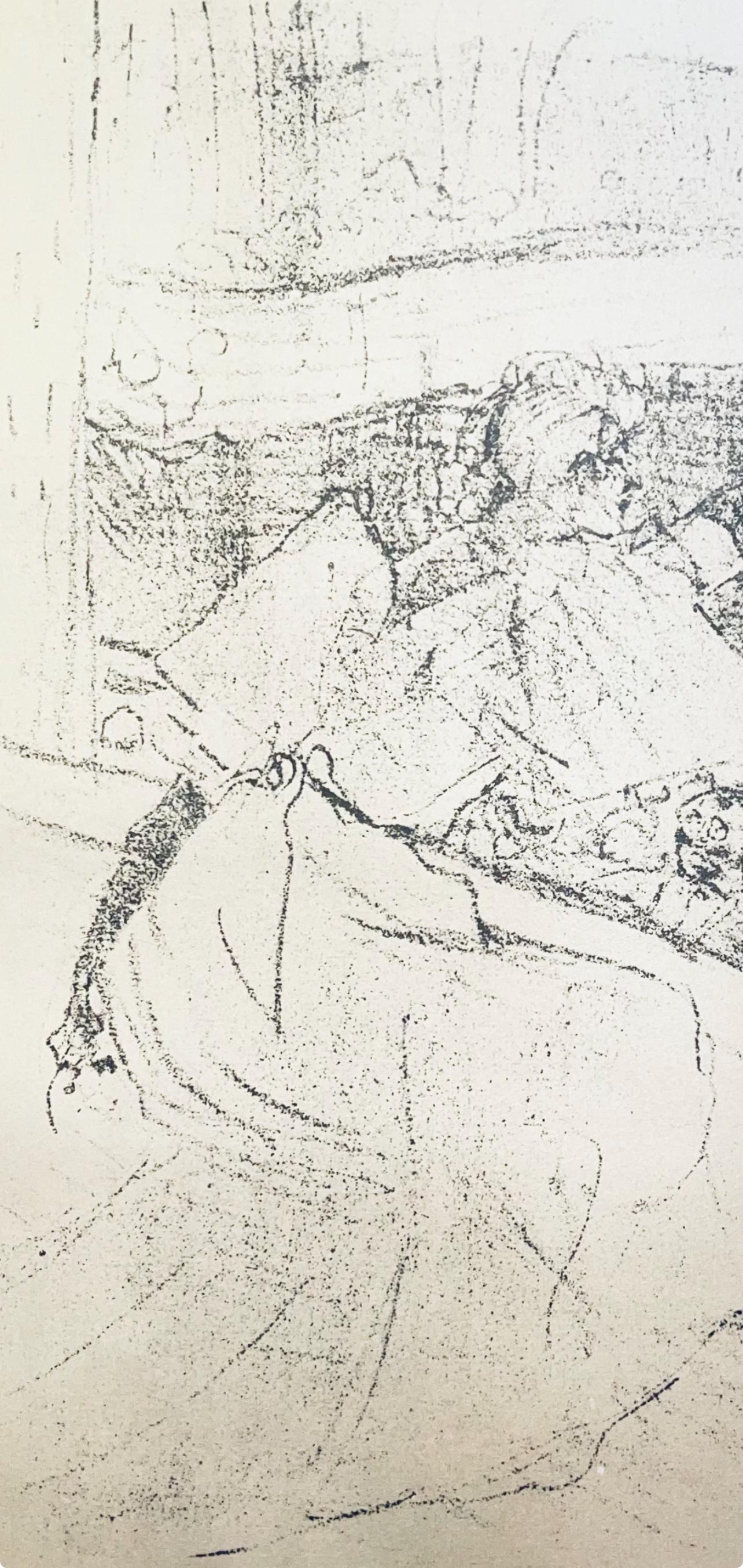 Henri de Toulouse-Lautrec, Composition, Images de Lautrec, 21 Planches en Couleurs, Collezione dell'Obelisco, Limited Edition Lithograph