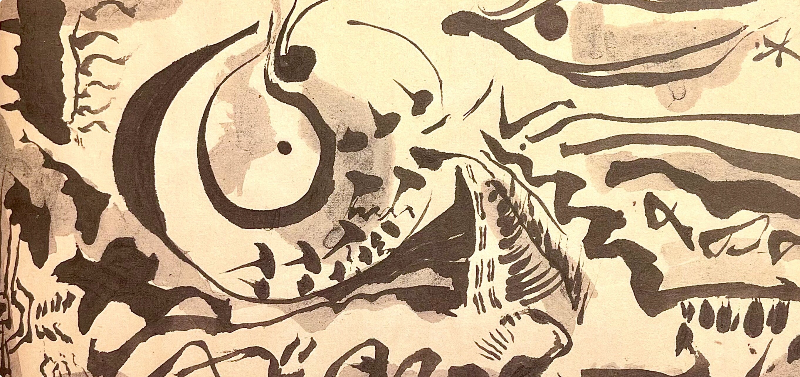 Jackson Pollock, Composition, Jackson Pollock, The Last Sketchbook, Limited Edition Lithograph