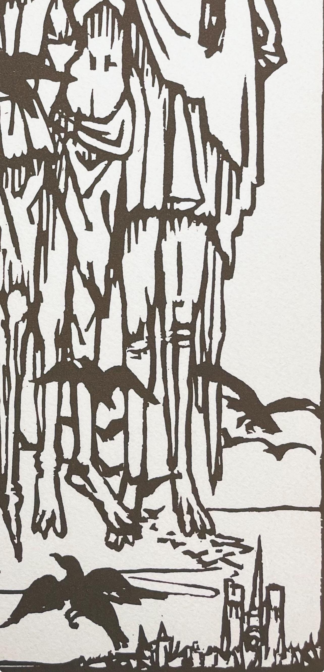 Émile Bernard, Composition, Éloge de Émile Bernard, Limited Edition Woodcut