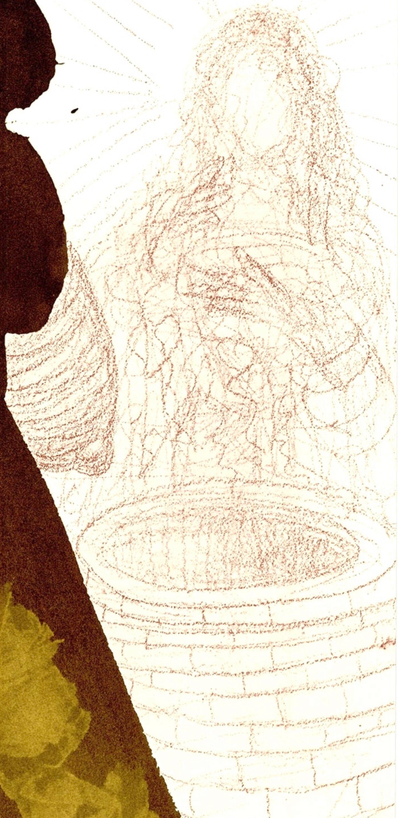 Salvador Dali, Composition (Michler/Löpsinger 1600; Field 69-3), Biblia Sacra, Limited Edition Lithograph