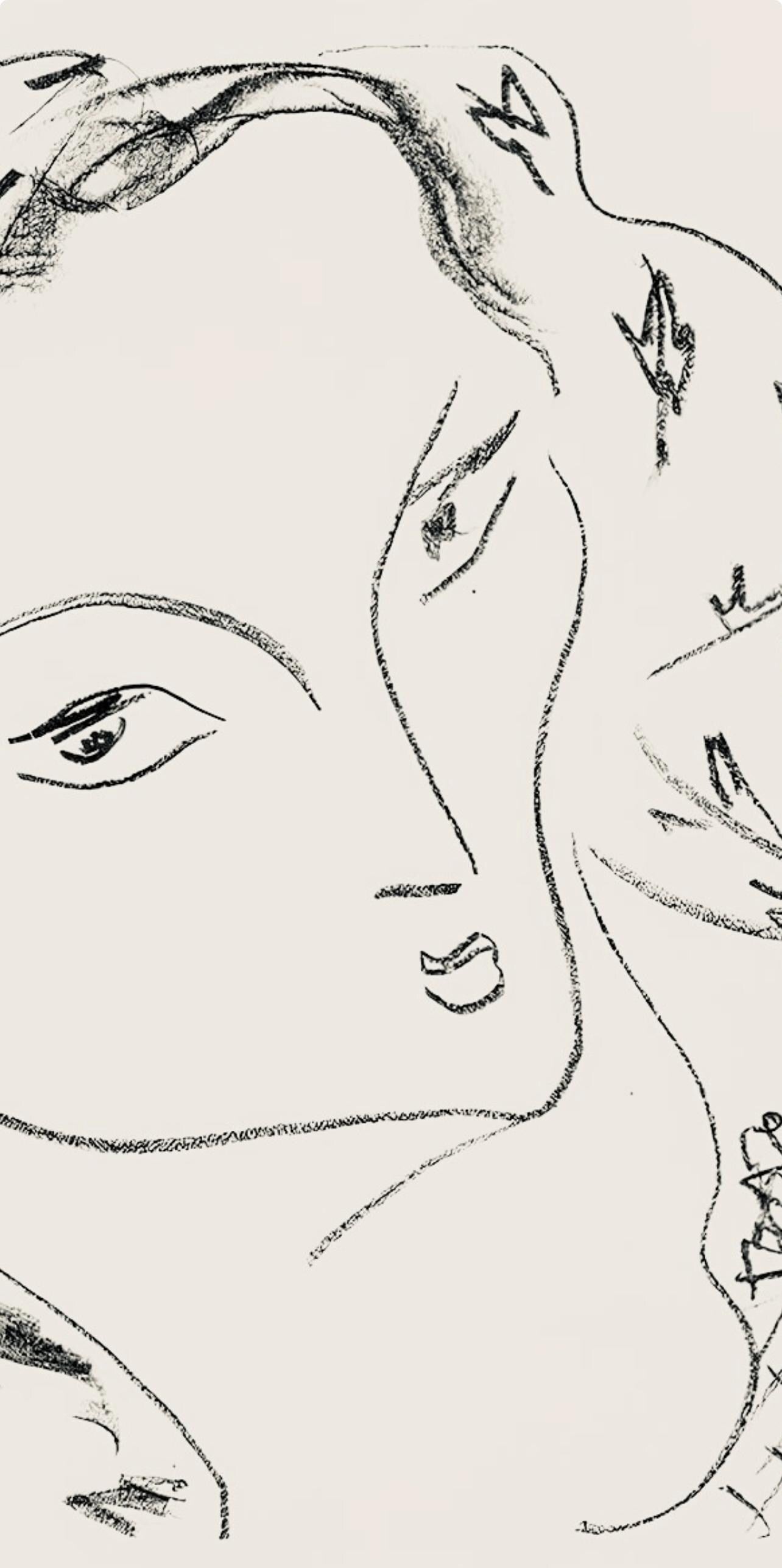 Henri Matisse, Série L, var. 5 (Duthuit 9), Henri Matisse, Dessins, Thèmes et variations, Limited Edition Lithograph
