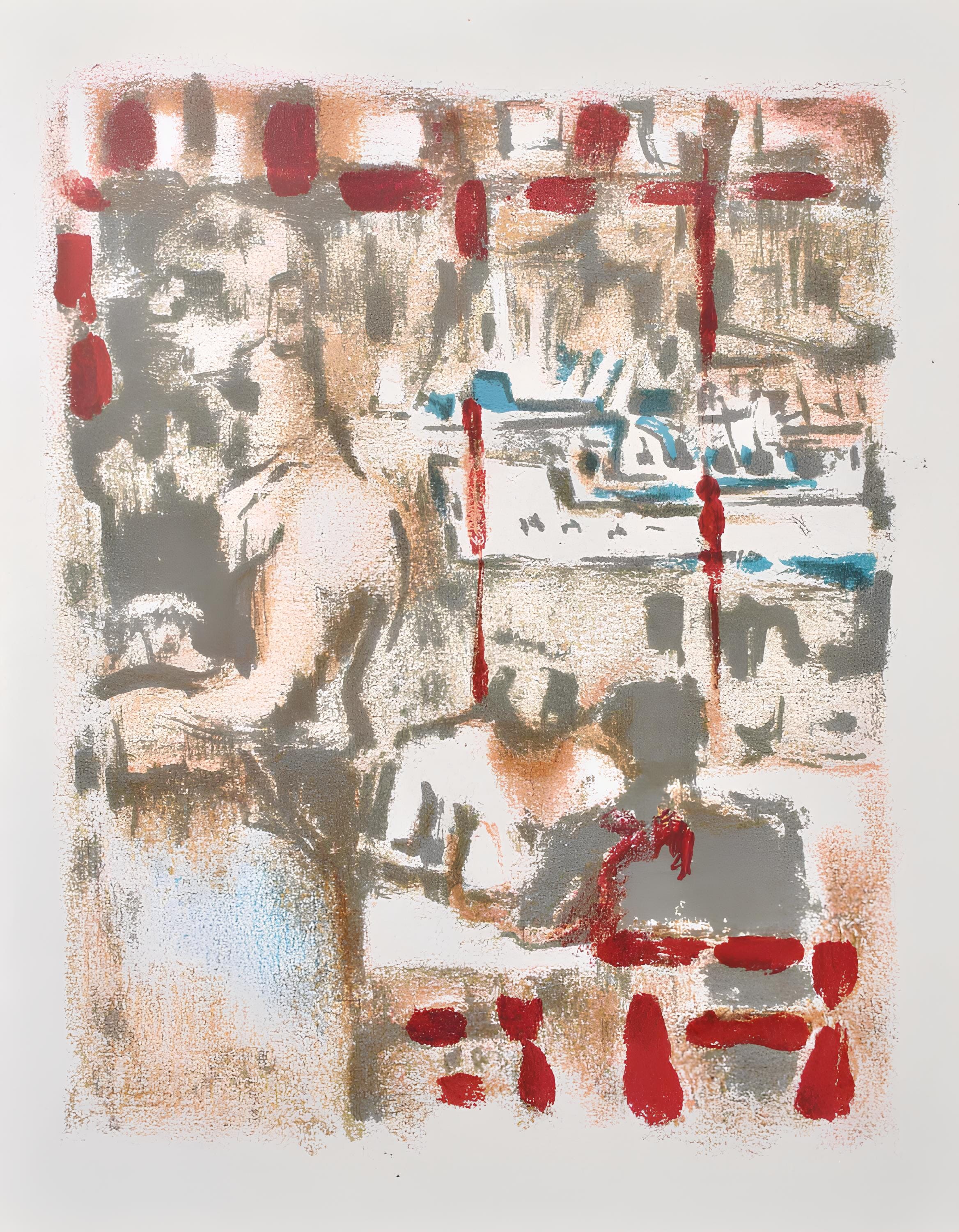 Alexandre Garbell, Composition, Œuvres complètes d'Albert Camus, Limited Edition Lithograph