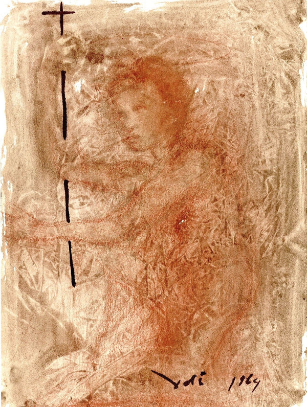 Salvador Dali, Composition (Michler/Löpsinger 1600; Field 69-3), Biblia Sacra, Limited Edition Lithograph