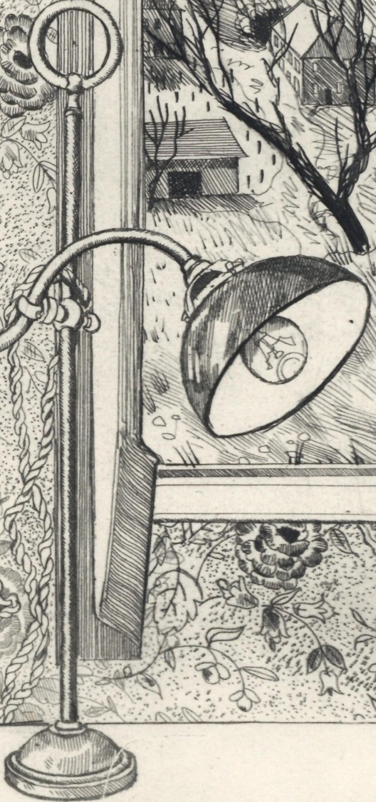 Jacques Maret, Composition, Alternance, Limited Edition Etching