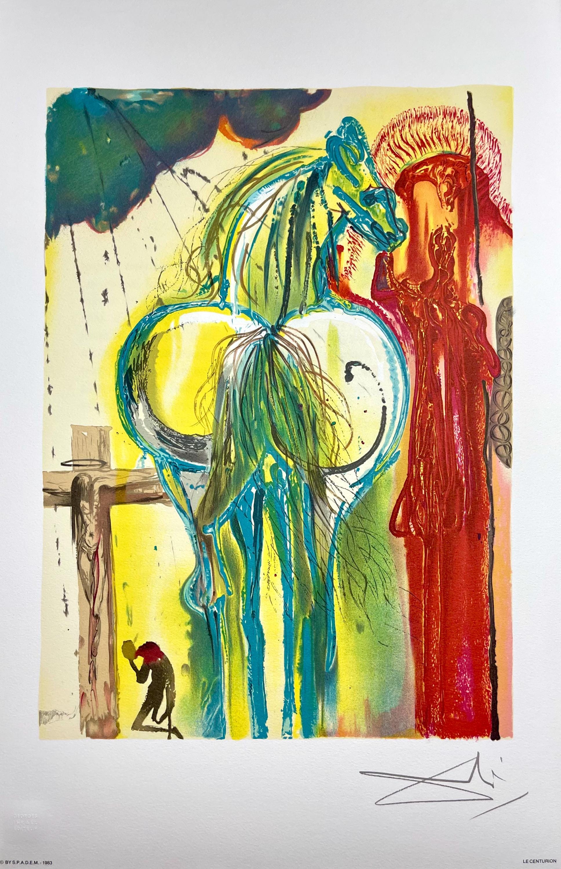 Salvador Dalí, Le Centurion, Les Chevaux de Dalí, Limited Edition Lithograph