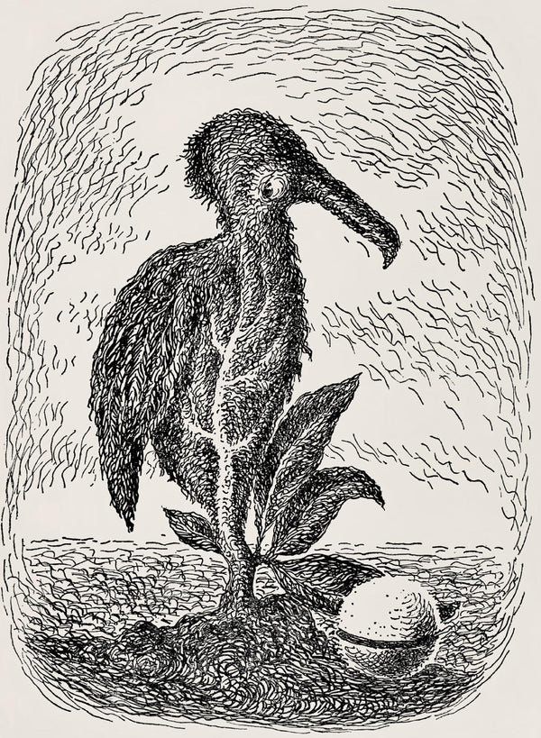 René Magritte, Composition, Les chants de Maldoror, Limited Edition Lithograph