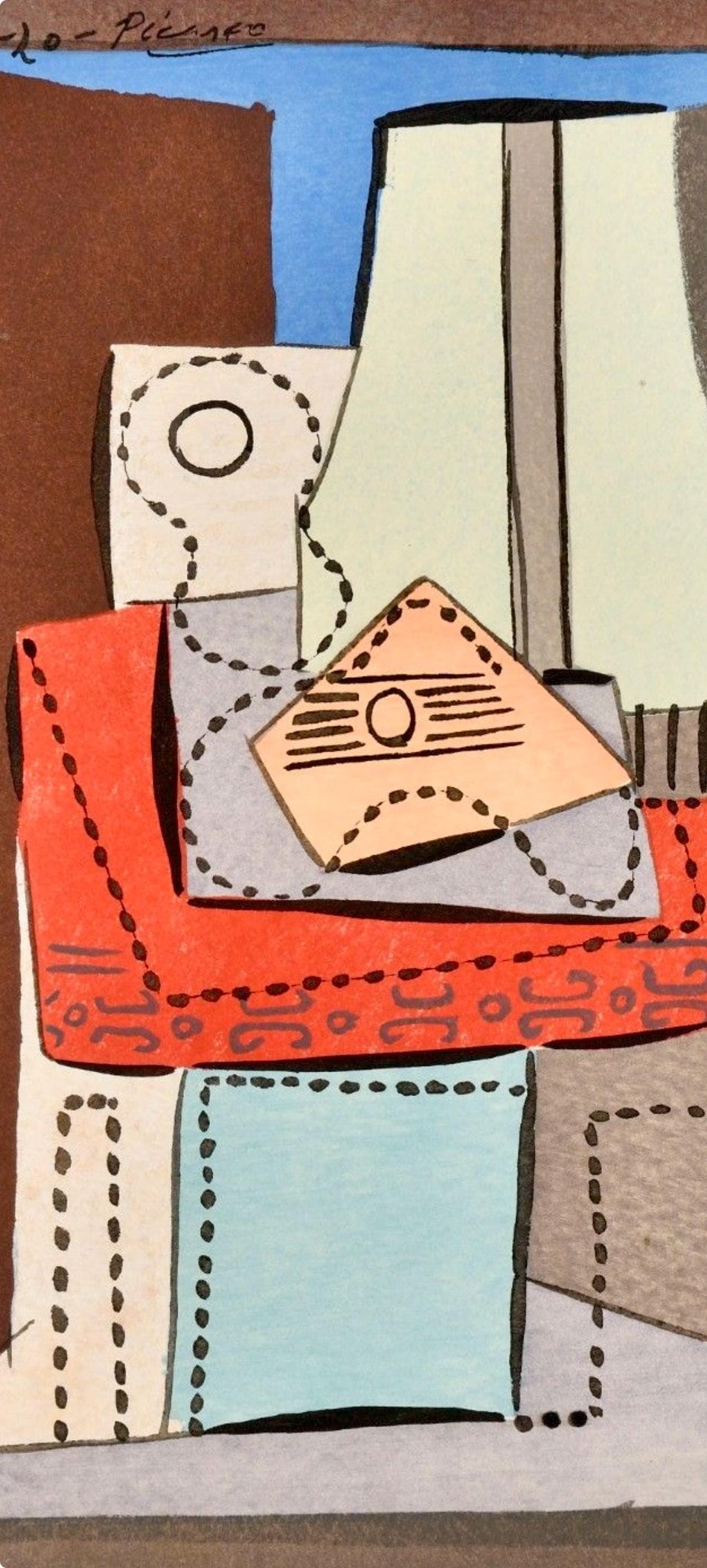Pablo Picasso, Composition (Cramer 15; Bloch 56), Picasso, Oeuvres 1920-1926, Limited Edition Lithograph