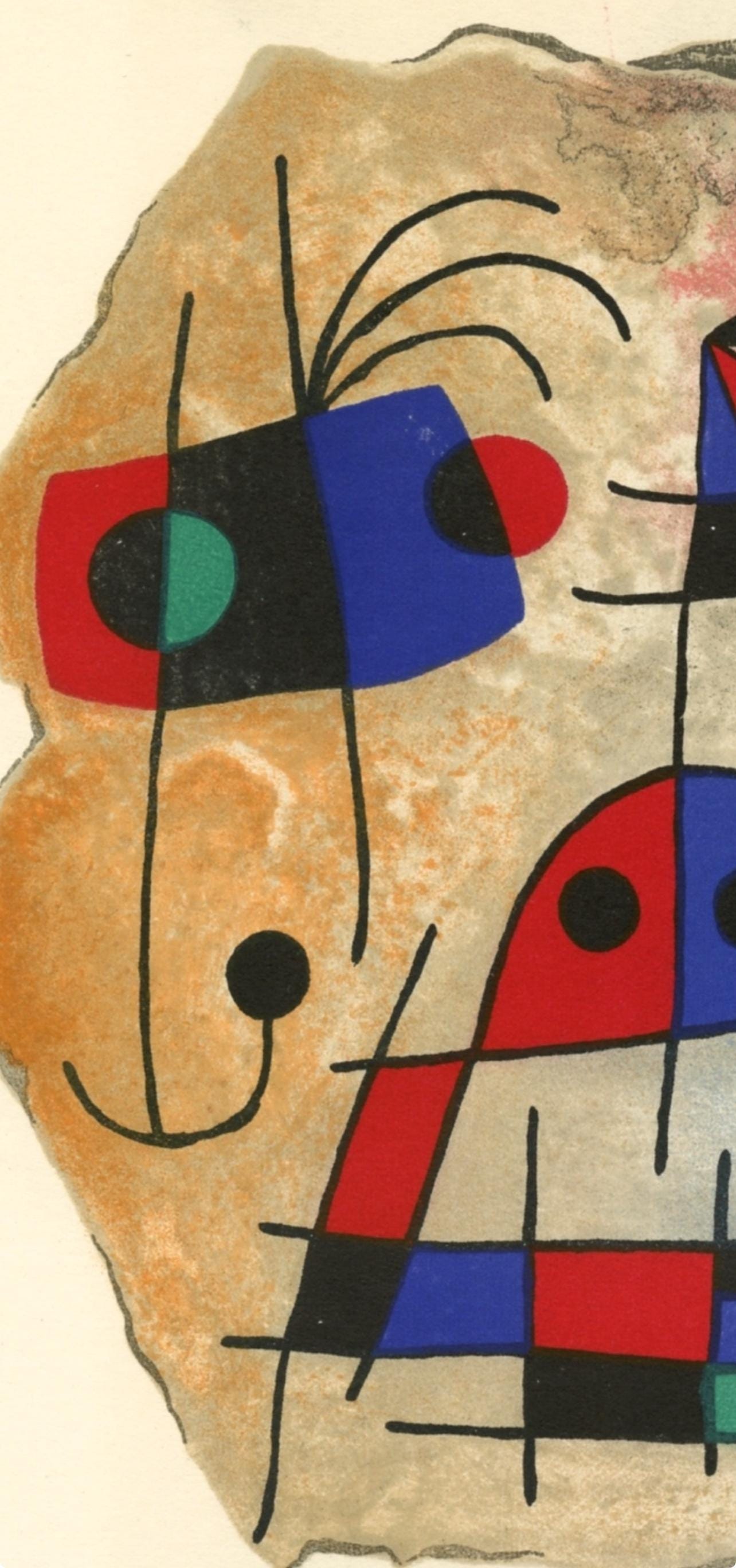 Joan Miró, Composition (Mourlot 206), Miró, Recent Paintings, Limited Edition Lithograph