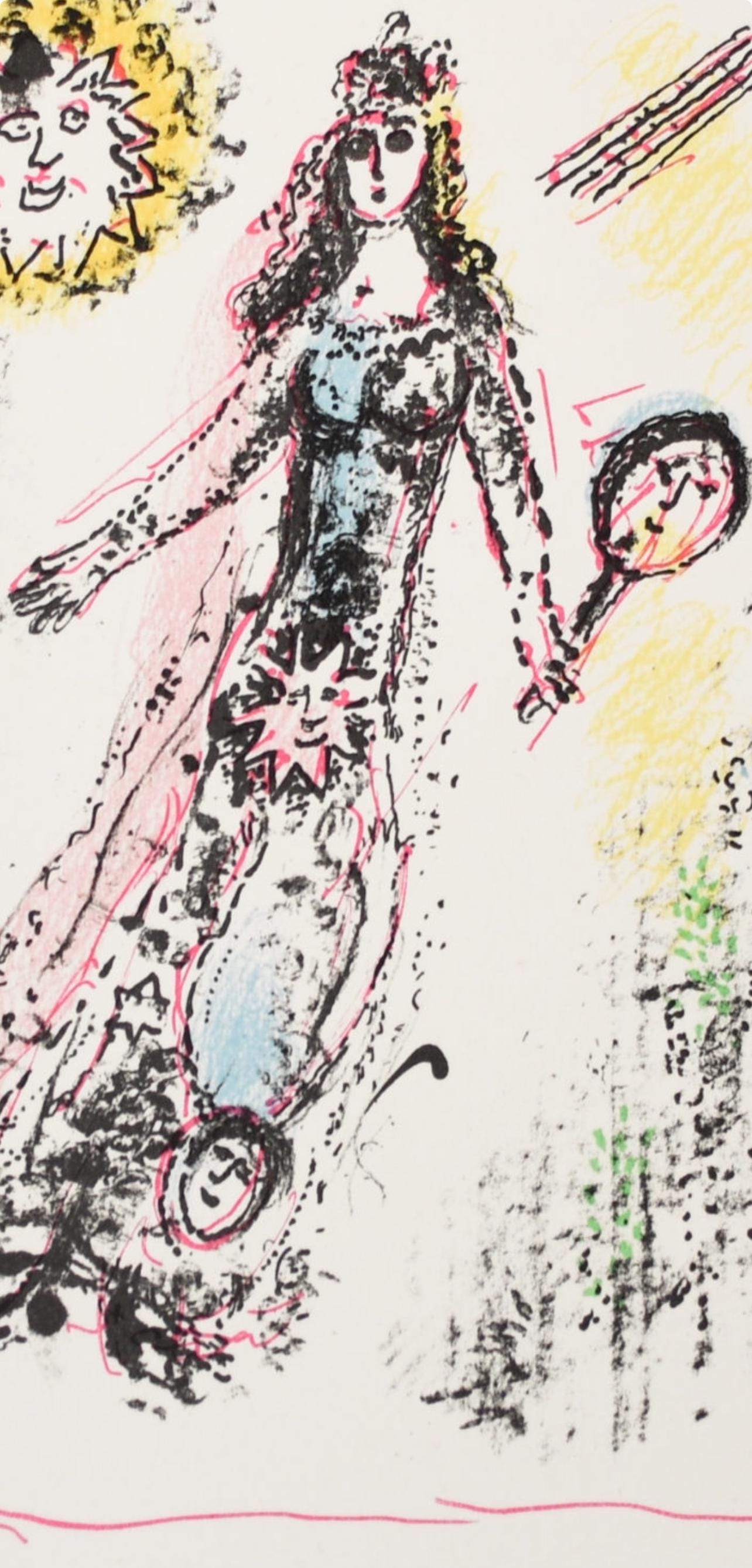 Marc Chagall, Composition (Mourlot 668-677), La Féerie et Le Royaume, Limited Edition Lithograph