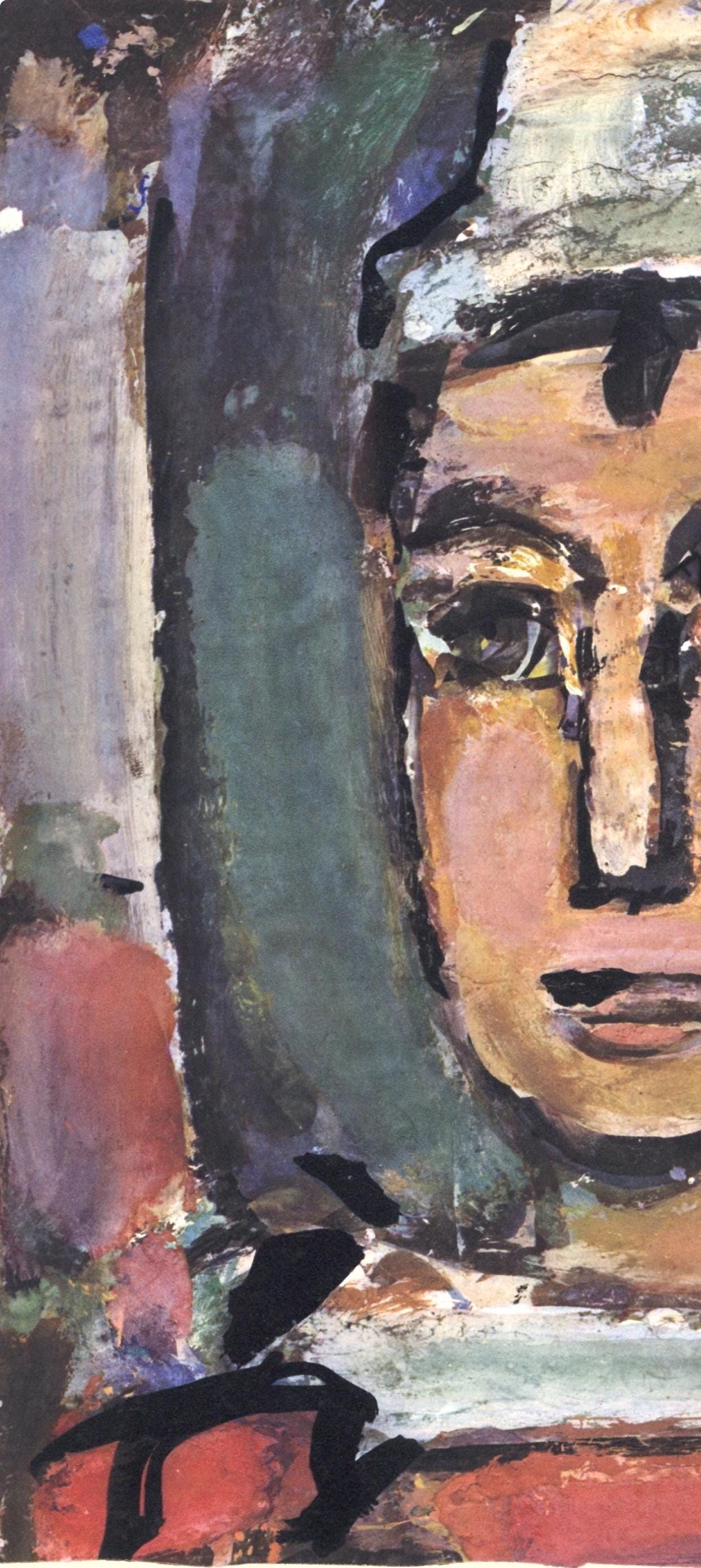 Georges Rouault, Composition, Divertissement, Limited Edition Lithograph