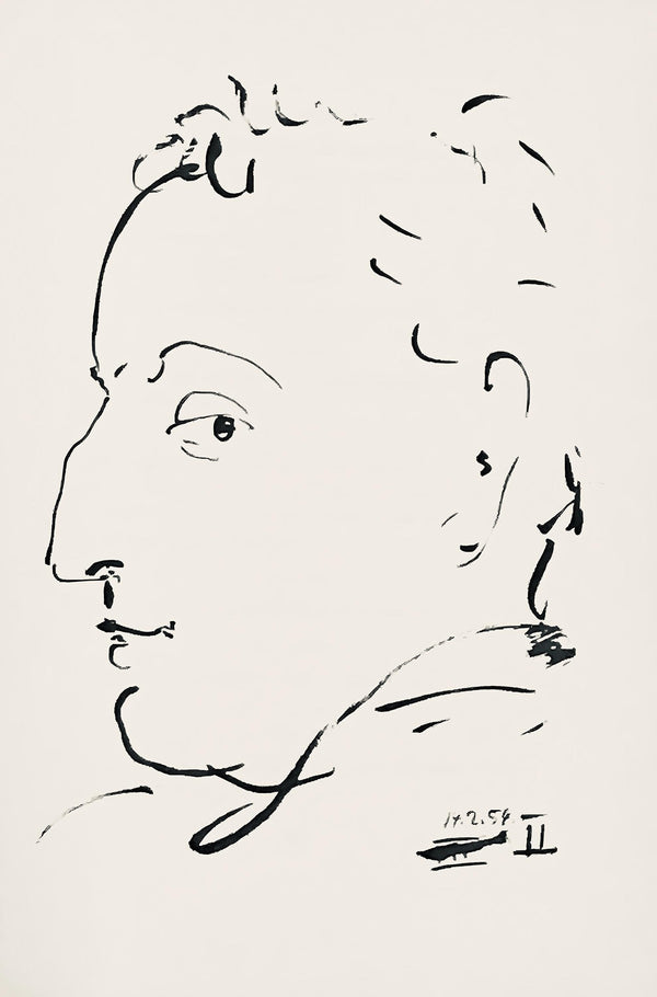 Pablo Picasso, Composition (Horodisch B19), Mystification, Limited Edition Lithograph