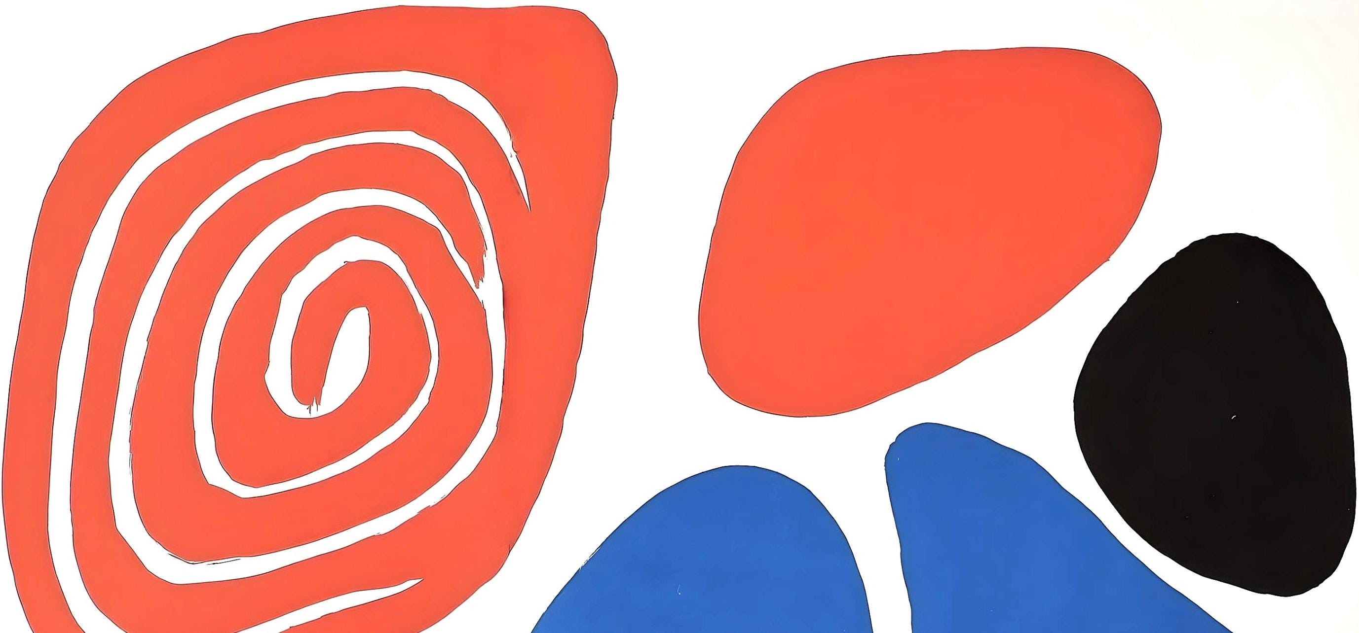 Alexander Calder, Composition, Derrière le miroir, Limited Edition Lithograph
