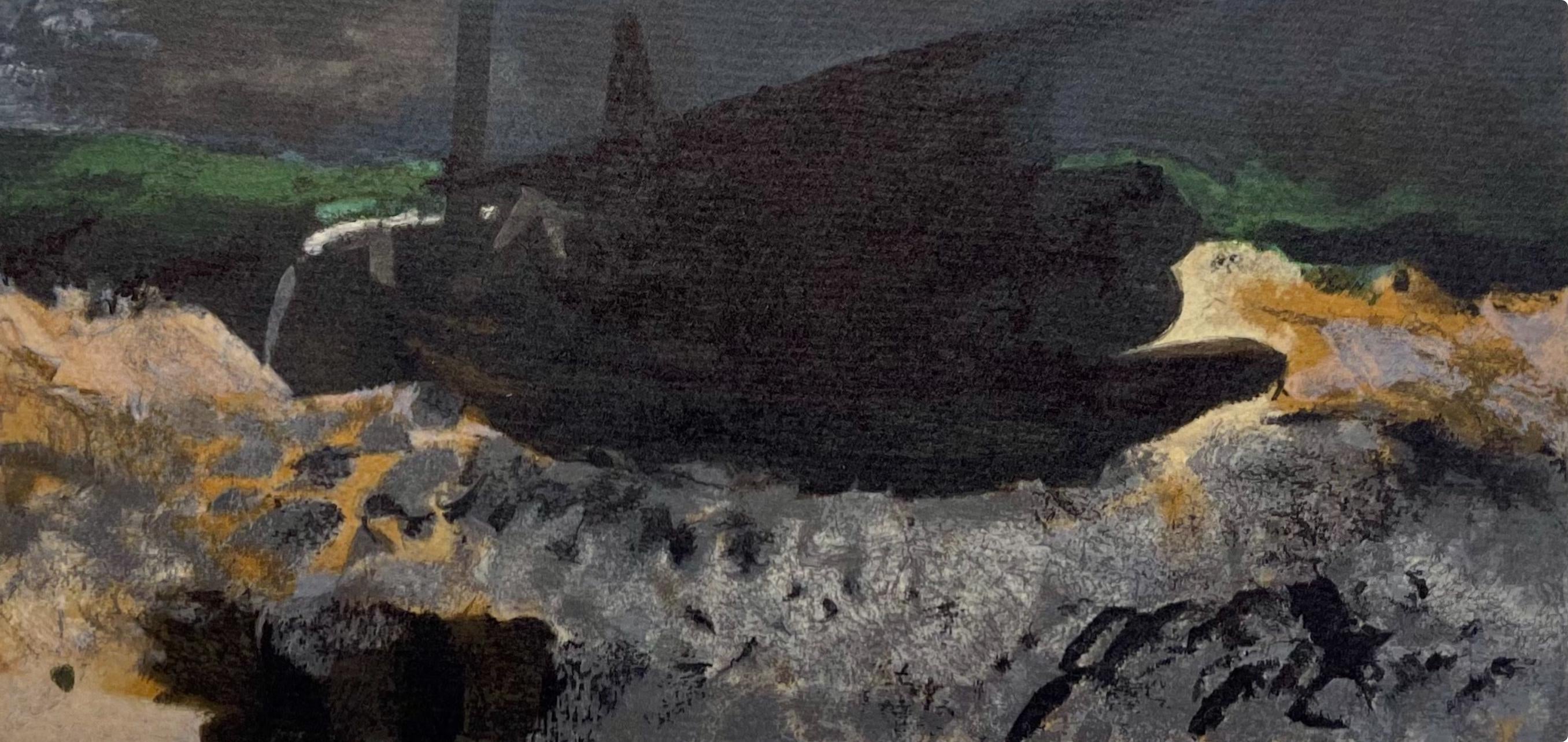 Georges Braque, Barque sur les galets, Varengeville, Limited Edition Lithograph