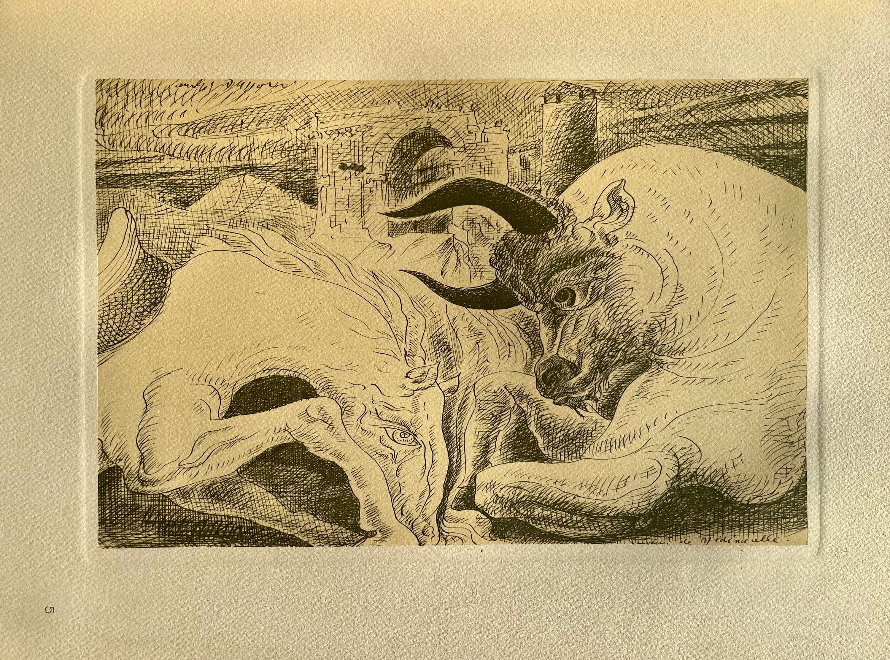 André Masson, Souvenir de Medinacelli, Masson Dessins, Limited Edition Lithograph