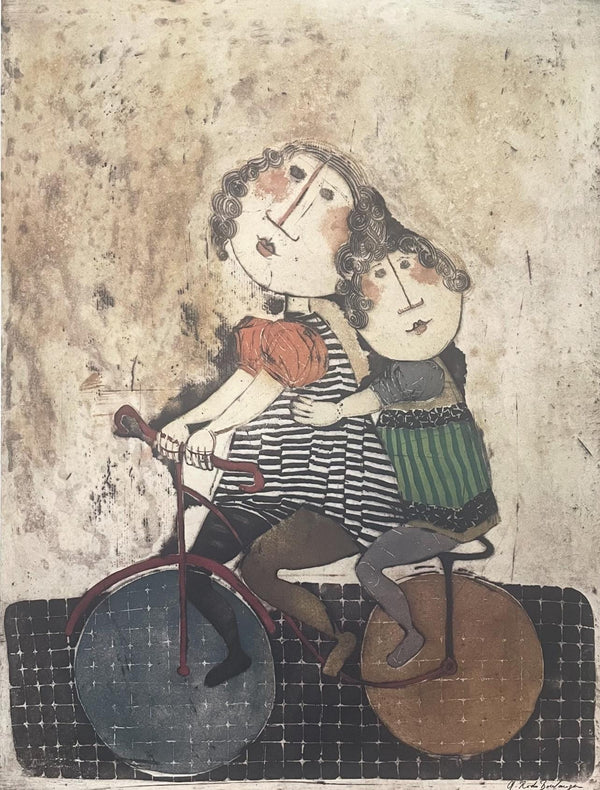 Graciela Rodo Boulanger, After School, Original Edition Offset Lithograph