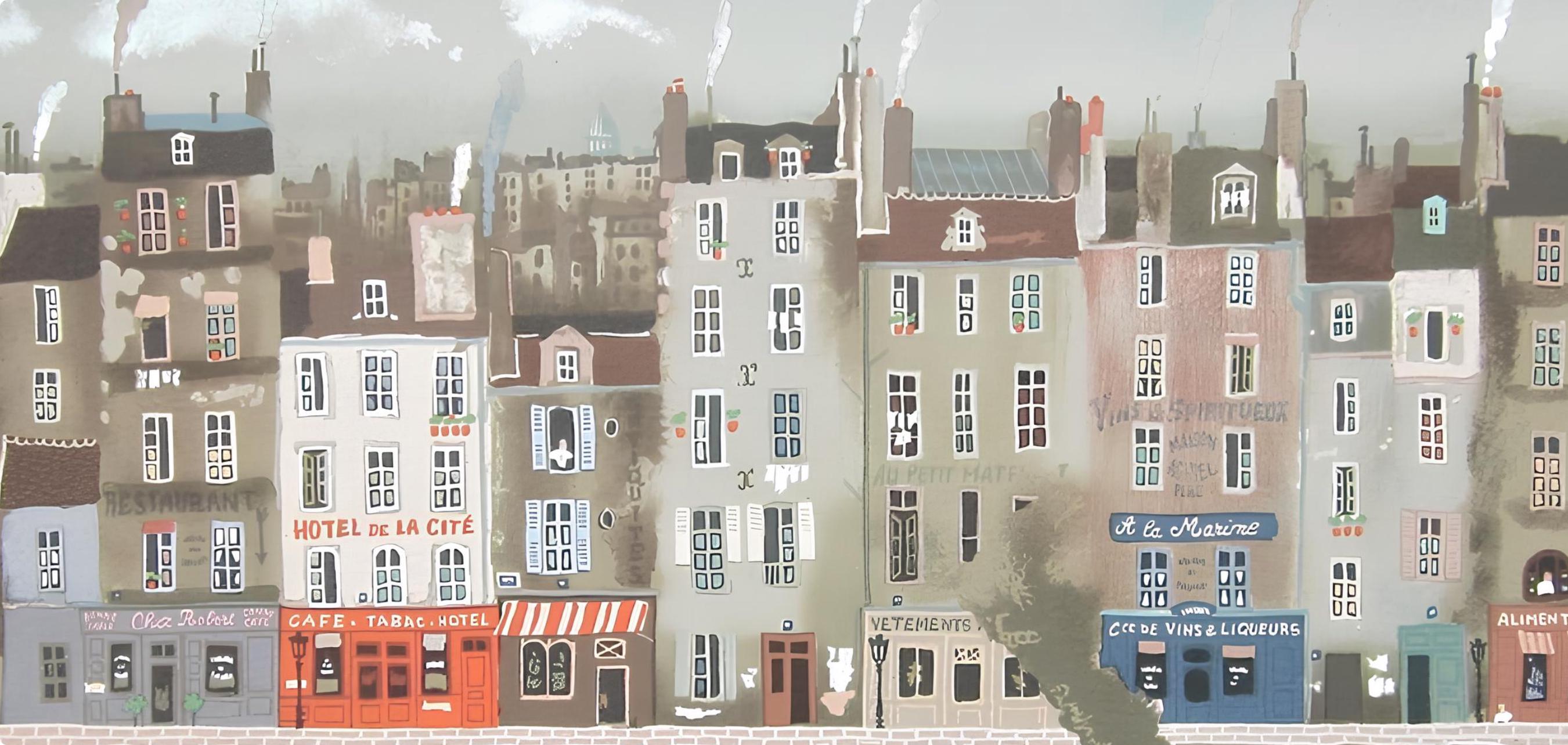 Michel Delacroix, Le Remorqueur, Limited Edition Lithograph