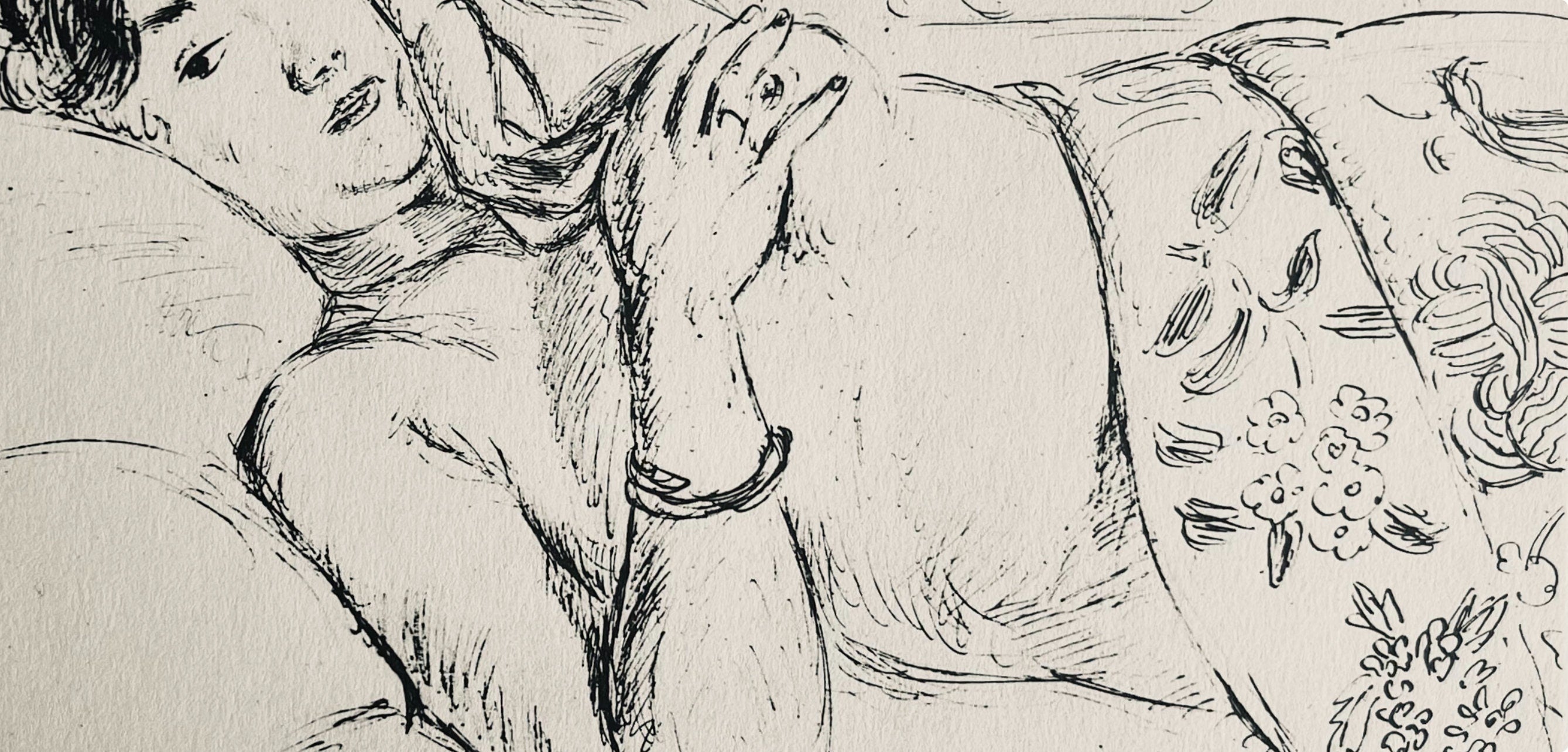 Henri Matisse, Composition (Dutel 3), Dessins de Henri-Matisse, Limited Edition Lithograph