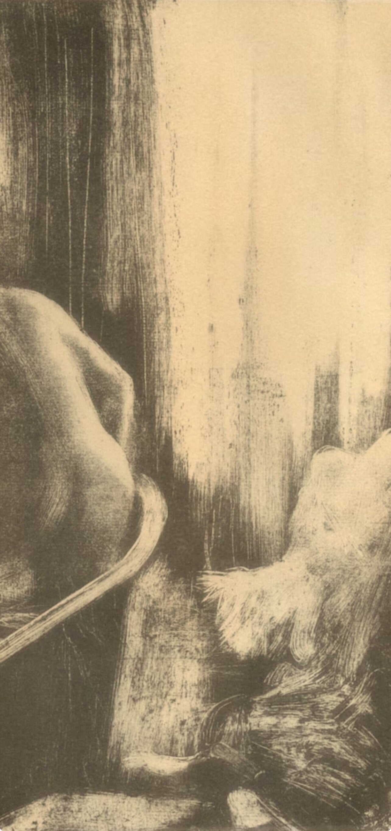 Edgar Degas, Femme dans la Baignoire, E. Degas Monotypes, Limited Edition Monotype