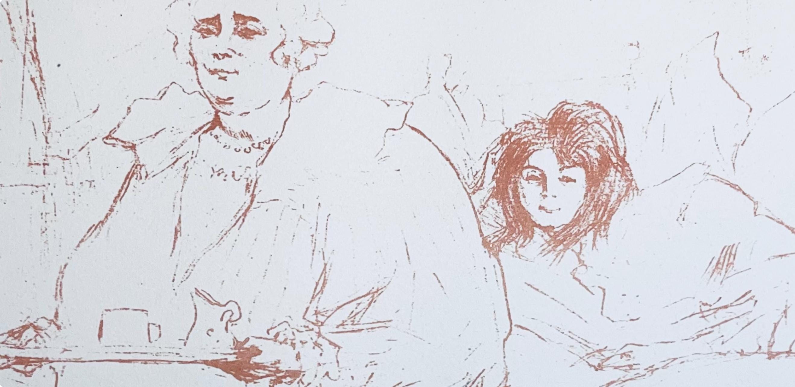 Henri de Toulouse-Lautrec, Composition, Images de Lautrec, 21 Planches en Couleurs, Collezione dell'Obelisco, Limited Edition Lithograph