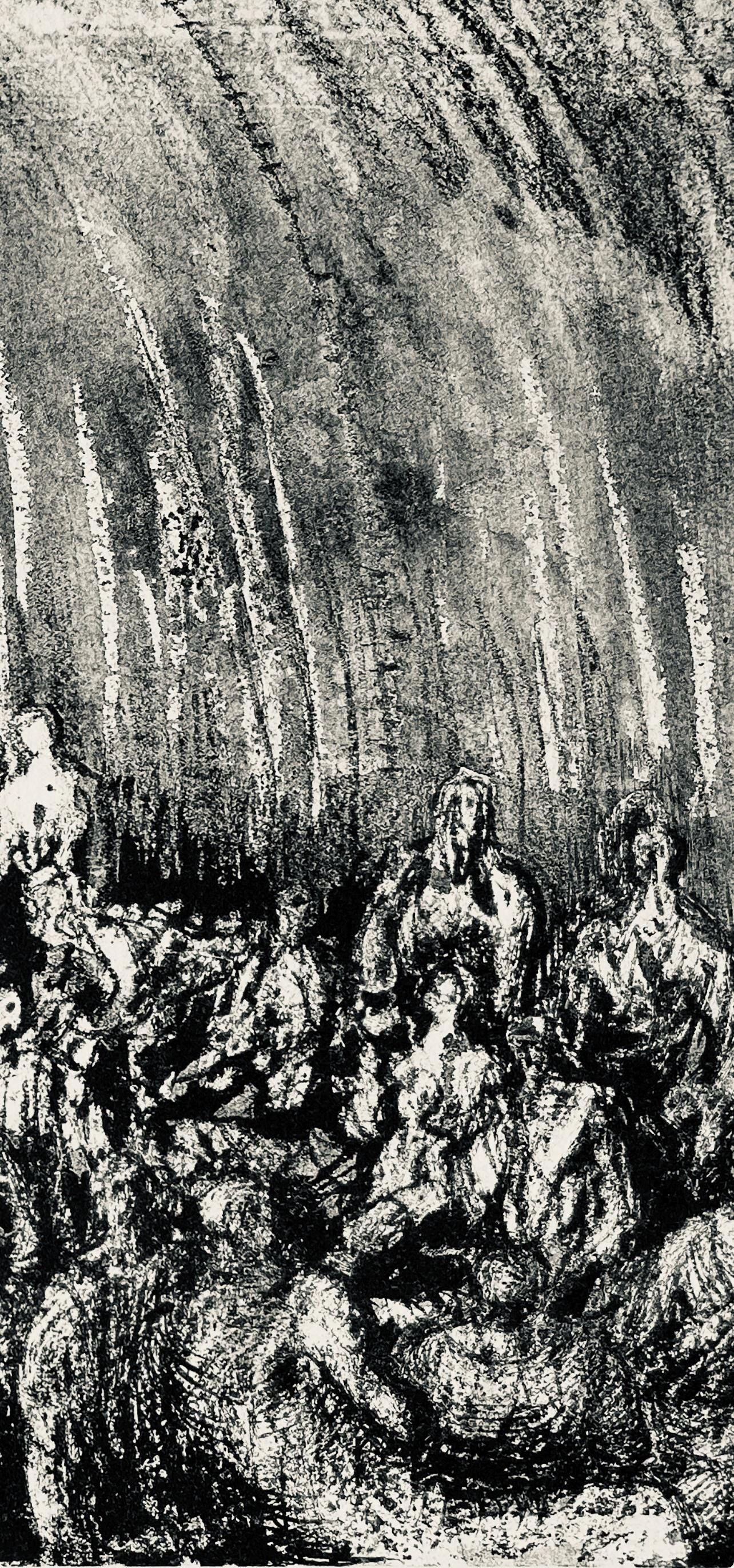 Henry Moore, Shelter Drawing, The Drawings of Henry Moore, Limited Edition Lithograph