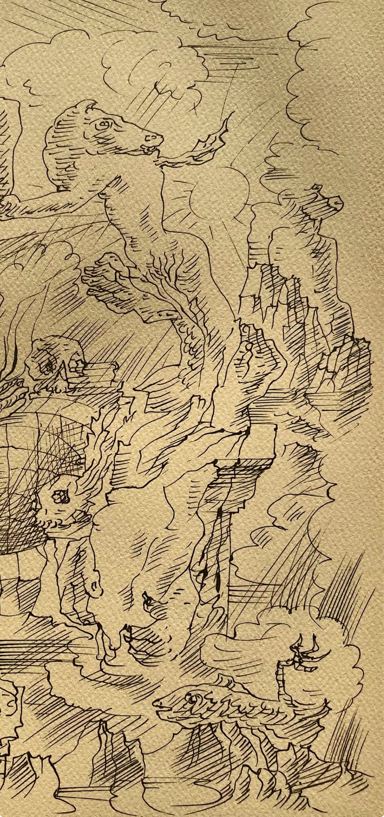 André Masson, Métamorphoses, Masson Dessins, Limited Edition Lithograph