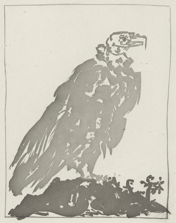 Pablo Picasso, Le Vautour, Histoire naturelle, Limited Edition Lithograph