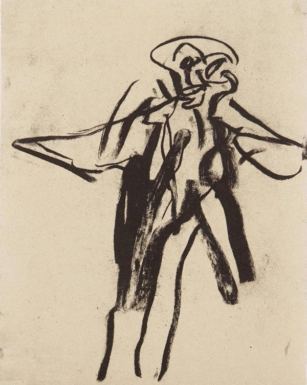 Willem de Kooning, Composition, Poems, Limited Edition Lithograph