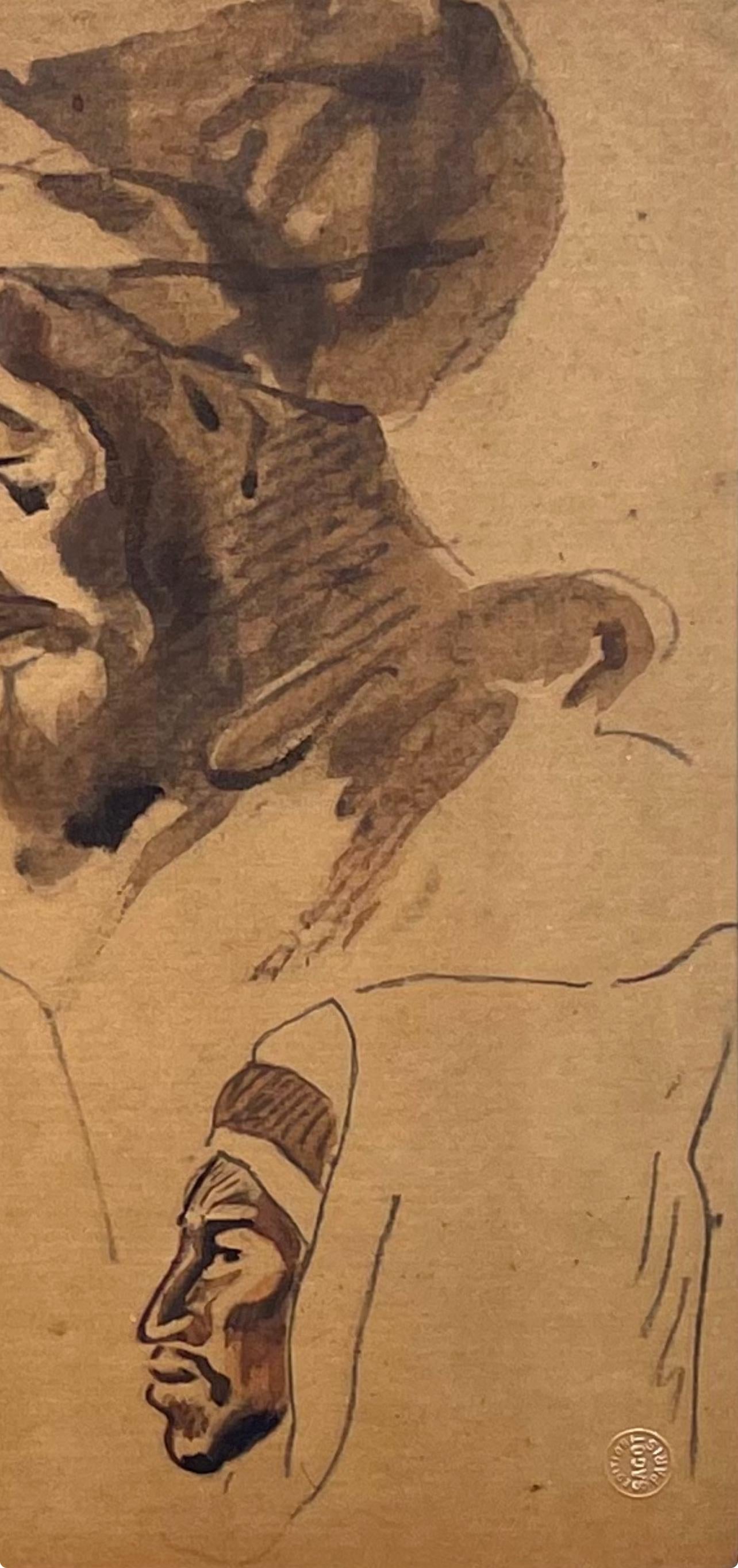 Eugène Delacroix, Composition, Trente et un Dessins et Aquarelles du Maroc, Limited Edition Lithograph