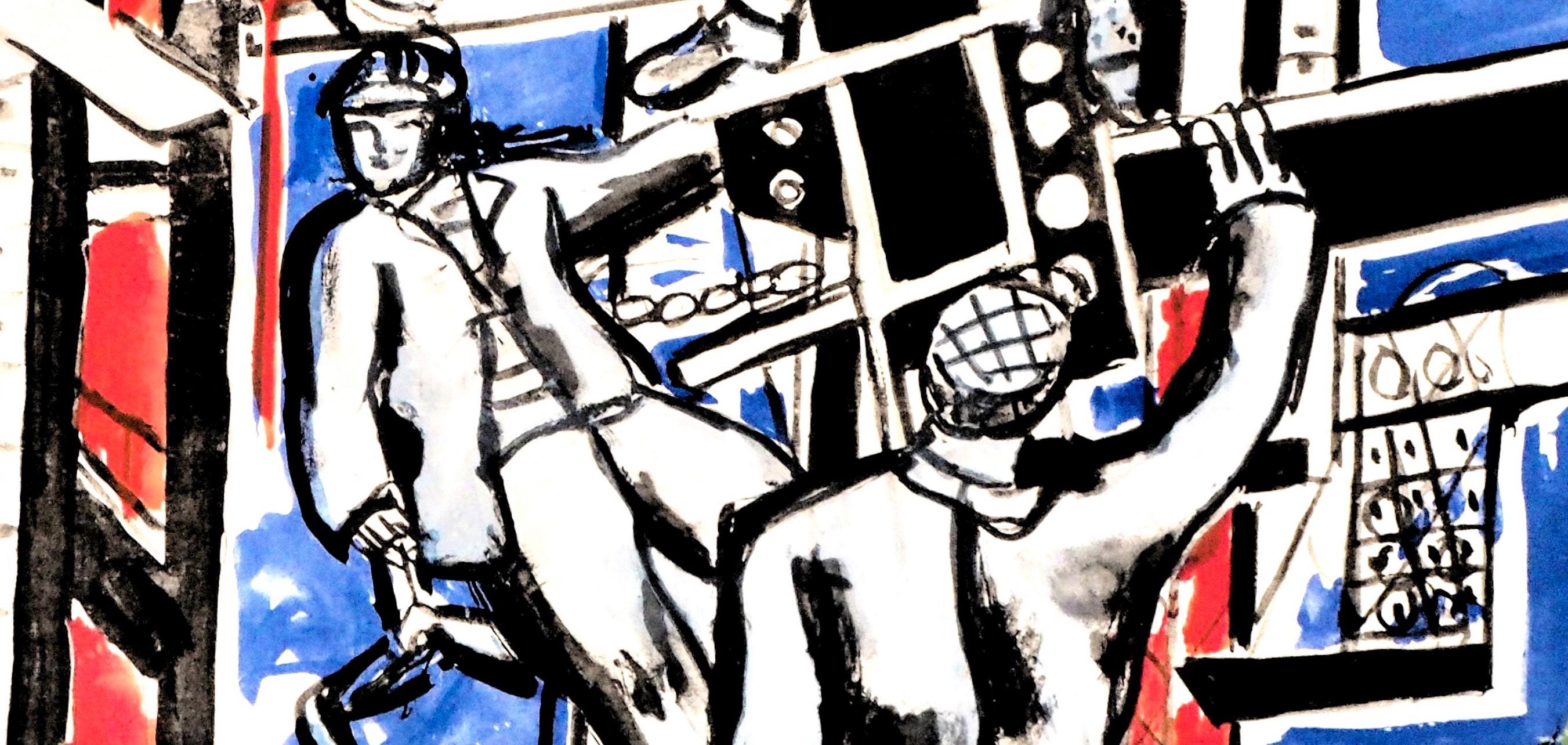 Fernand Léger, Composition, Contrastes, Limited Edition Lithograph
