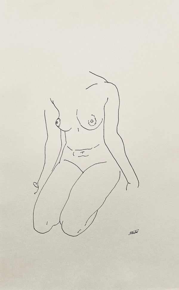 Henry Strater, Composition, 24 Drawings by Henry Strater, Limited Edition Lithograph