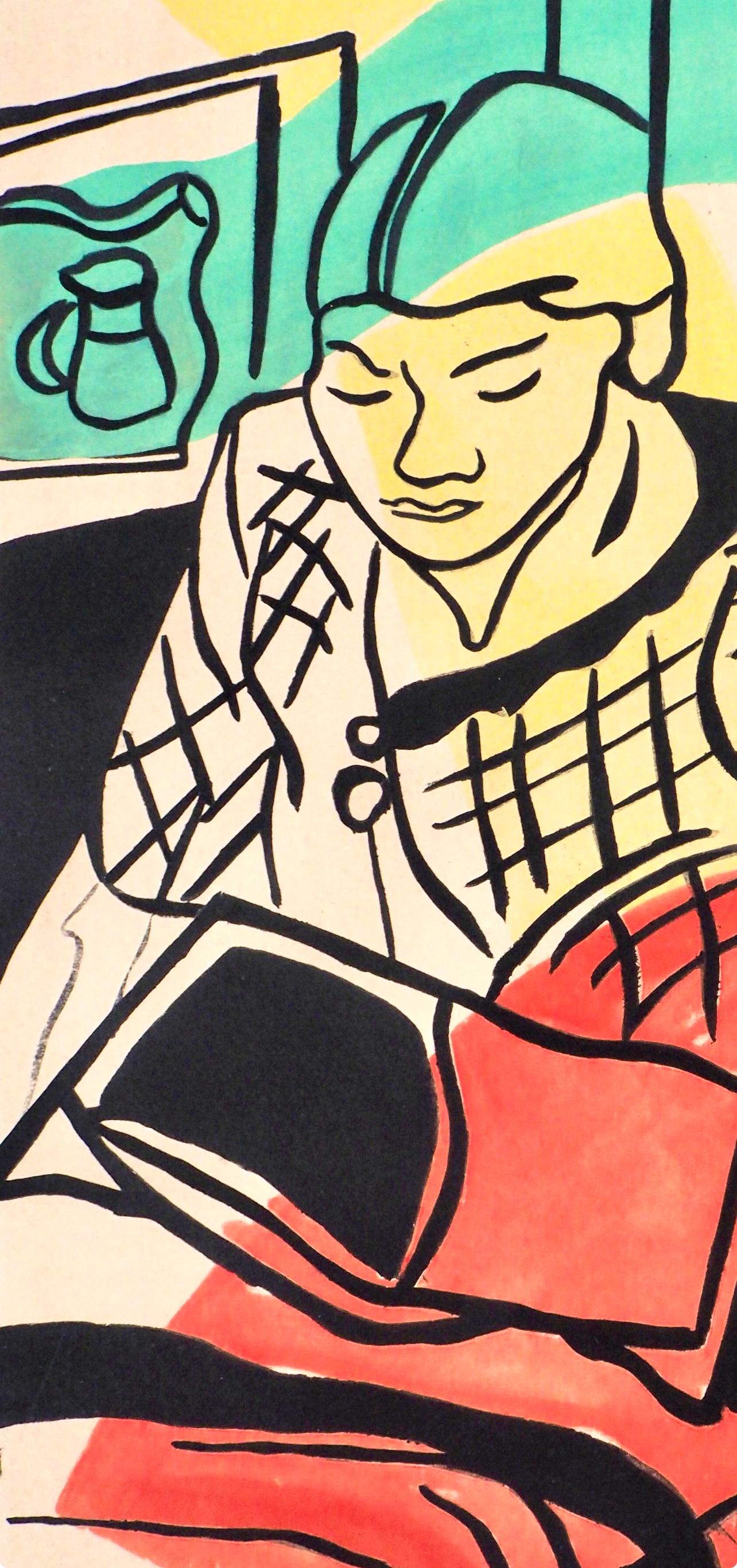 Fernand Léger, Composition, Contrastes, Limited Edition Lithograph