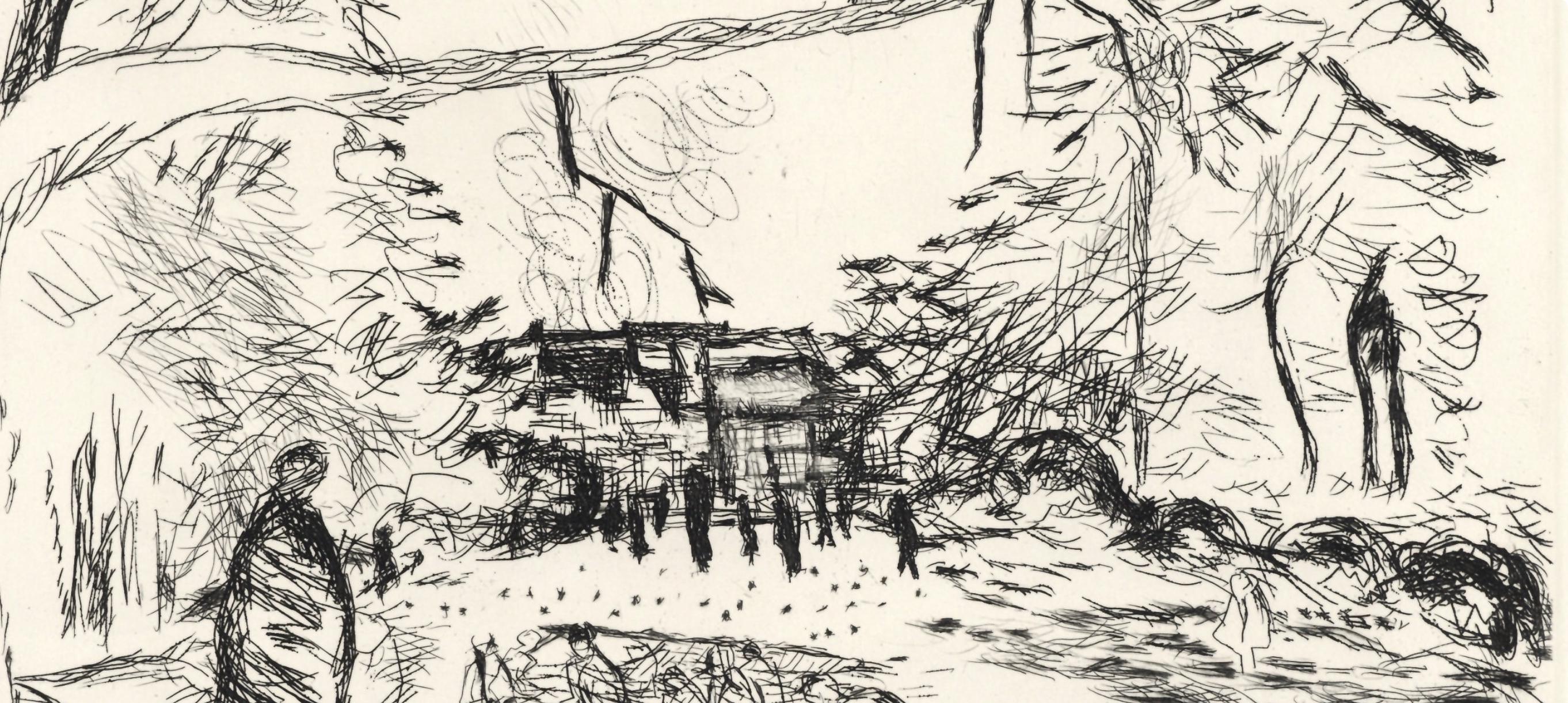 Pierre Bonnard, Le Parc Monceau, A La gloire à Paris, Limited Edition Etching