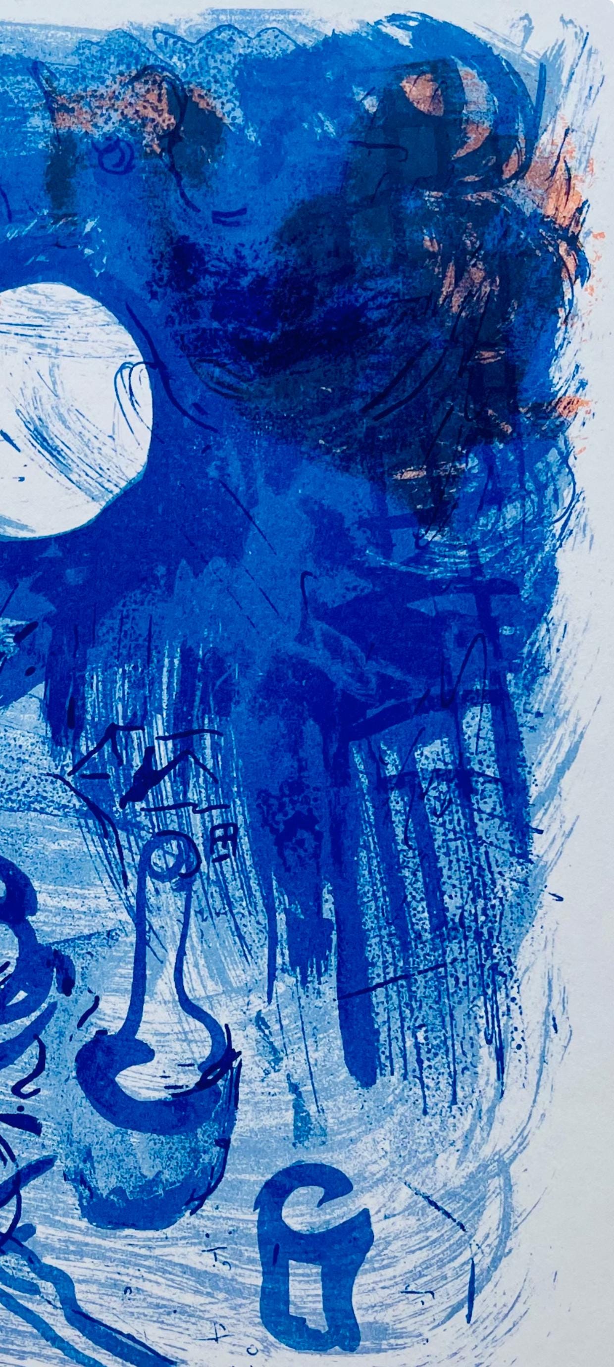 Marc Chagall, Composition (Cramer 33; Mourlot 206), Derrière le miroir, Limited Edition Lithograph