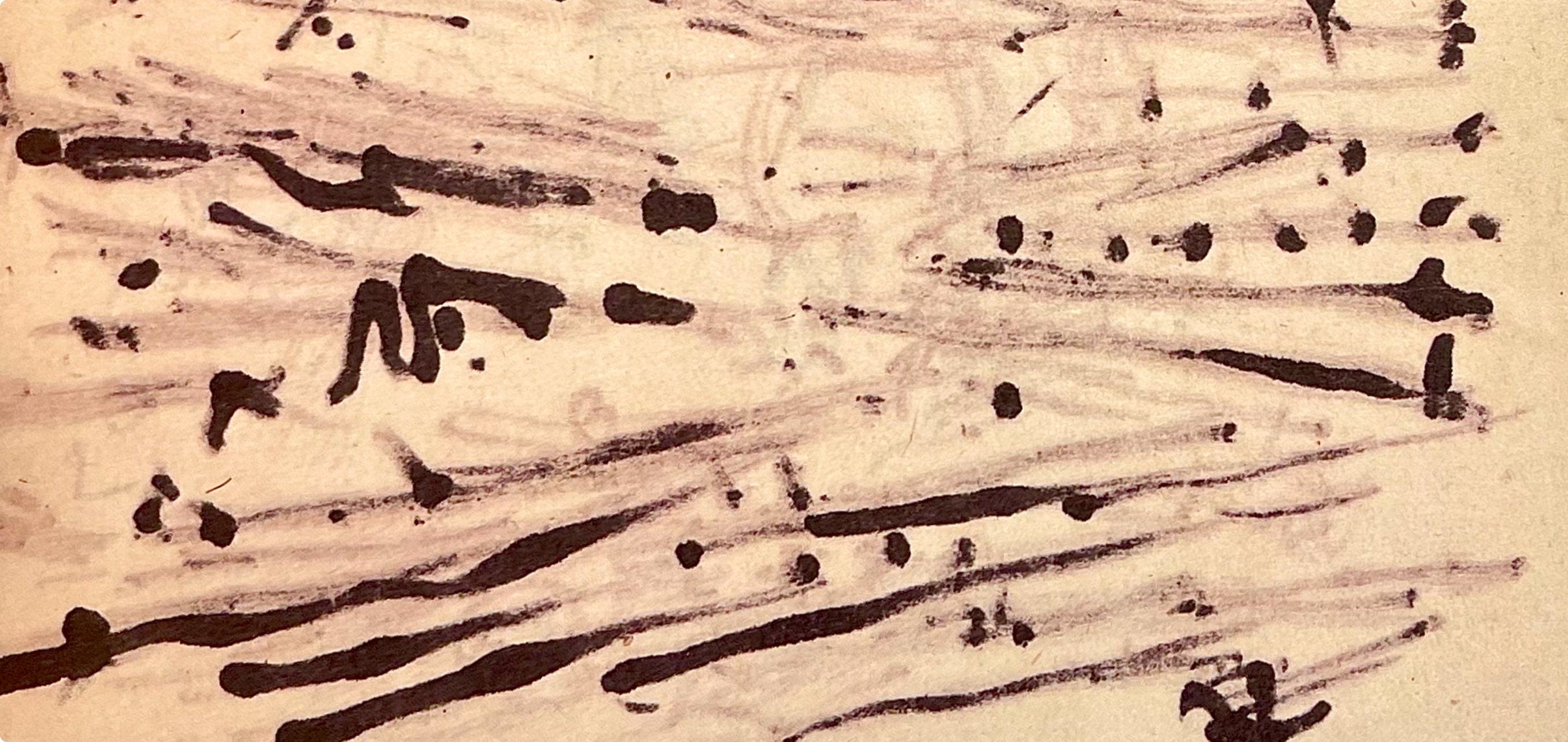 Jackson Pollock, Composition, Jackson Pollock, The Last Sketchbook, Limited Edition Lithograph