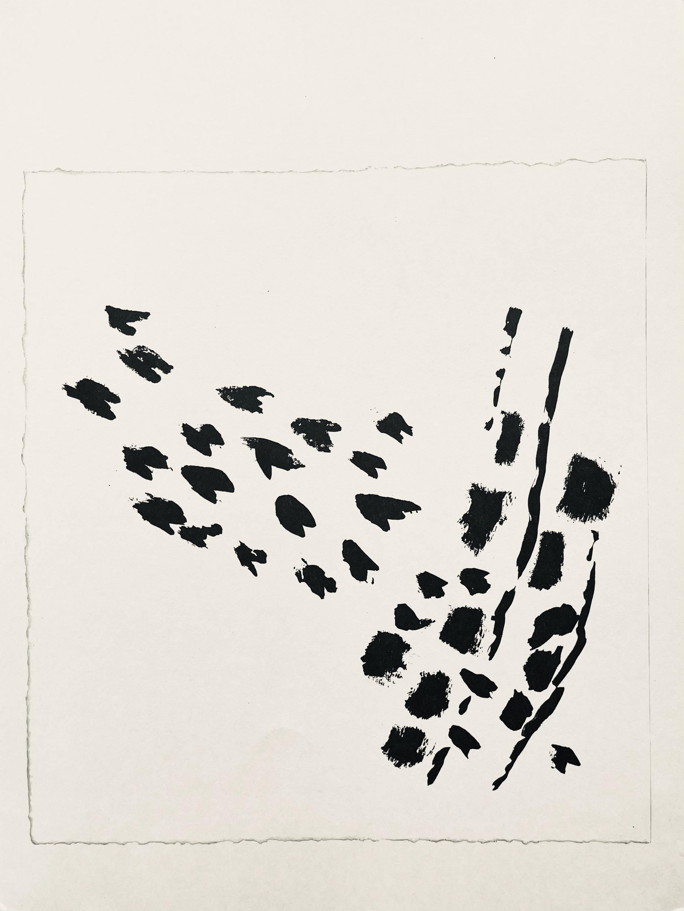 Pierre Tal-Coat, Composition, Derrière le miroir, Limited Edition Lithograph