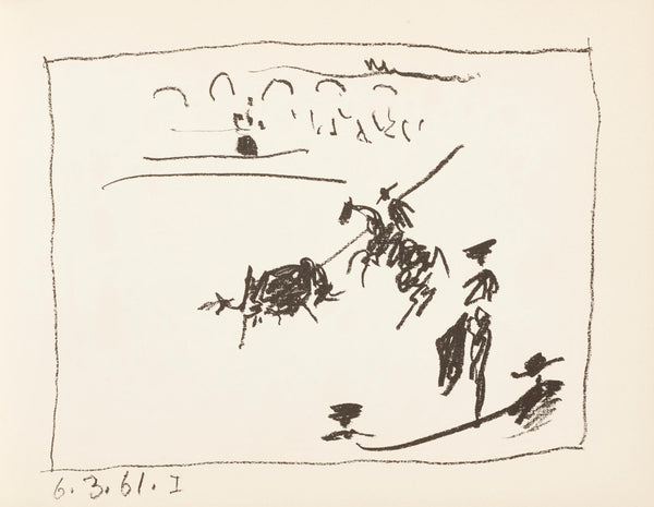 Pablo Picasso, La Pique I (Bloch 1014-47; Cramer 113), A Los Toros Avec Picasso, Limited Edition Lithograph