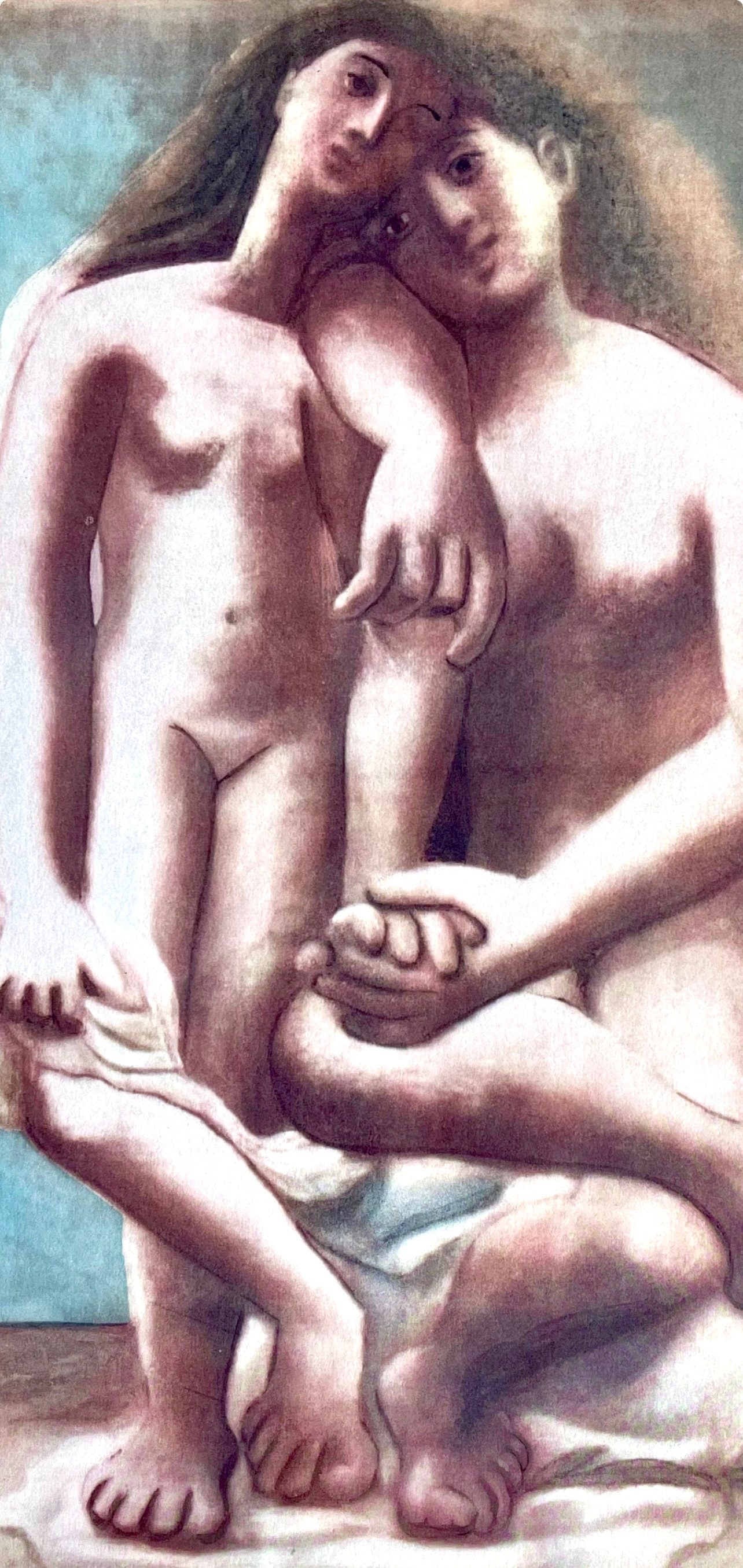 Pablo Picasso, Two Nudes (Orozco 95), Picasso: Fifteen Drawings, Limited Edition Lithograph