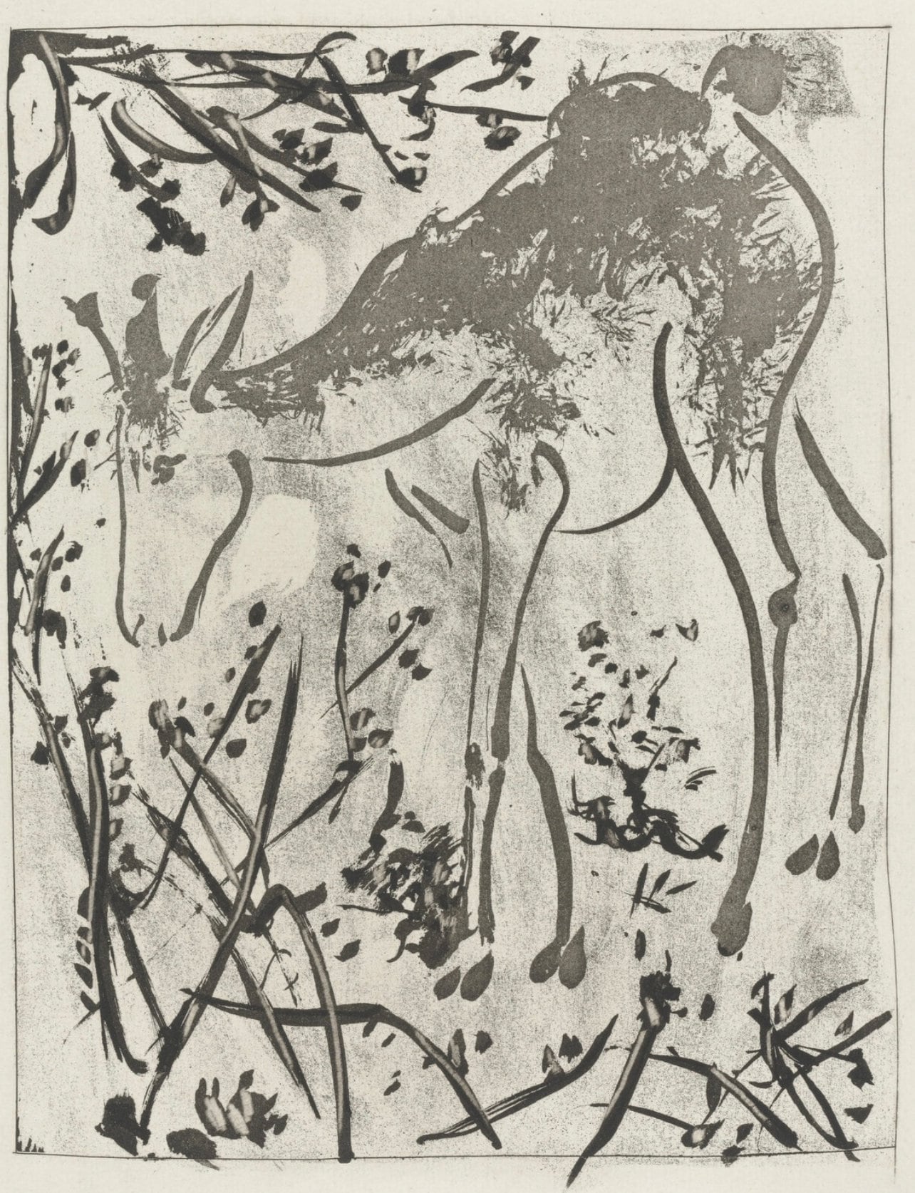 Pablo Picasso, Le Cerf, Histoire naturelle, Limited Edition Lithograph