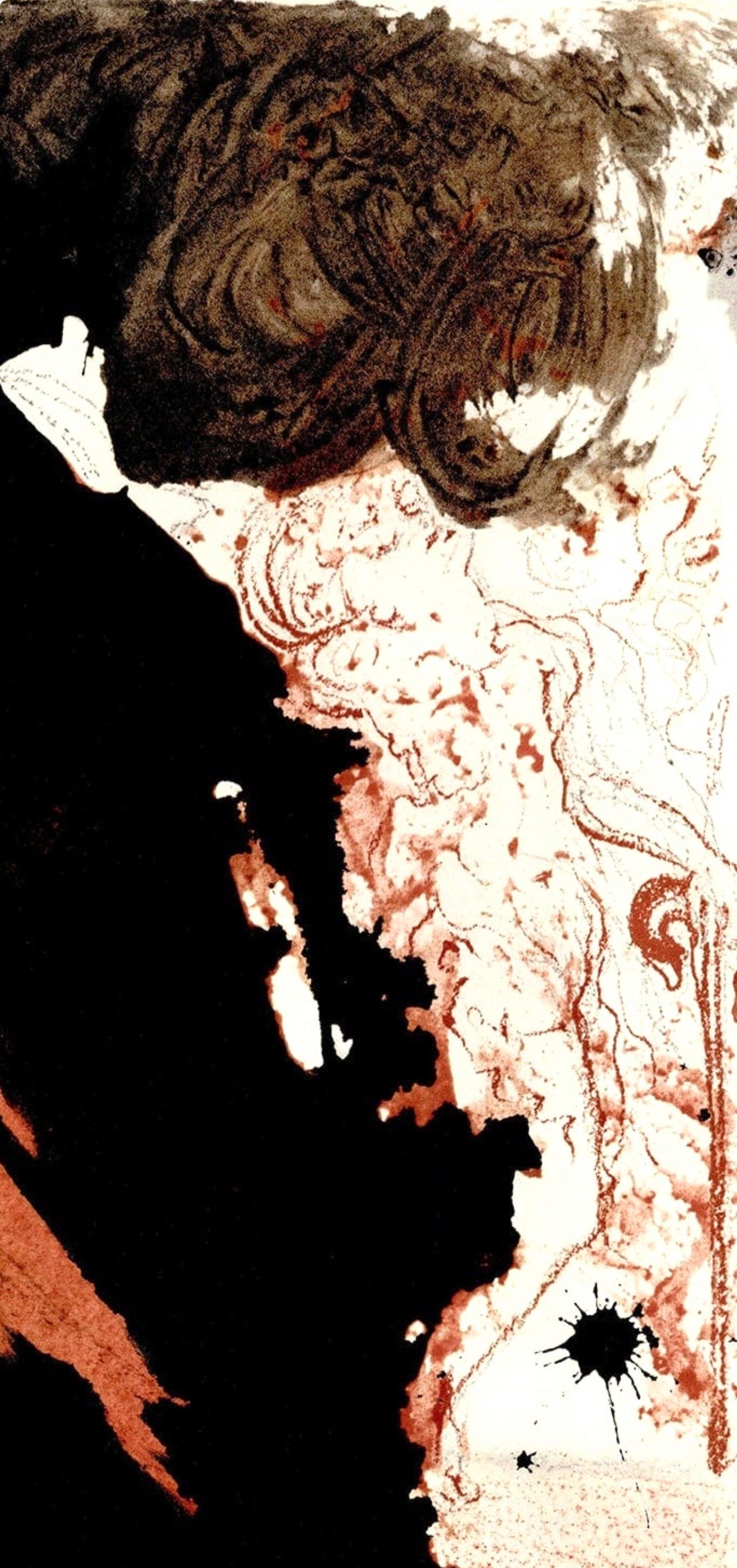 Salvador Dali, Composition (Michler/Löpsinger 1600; Field 69-3), Biblia Sacra, Limited Edition Lithograph
