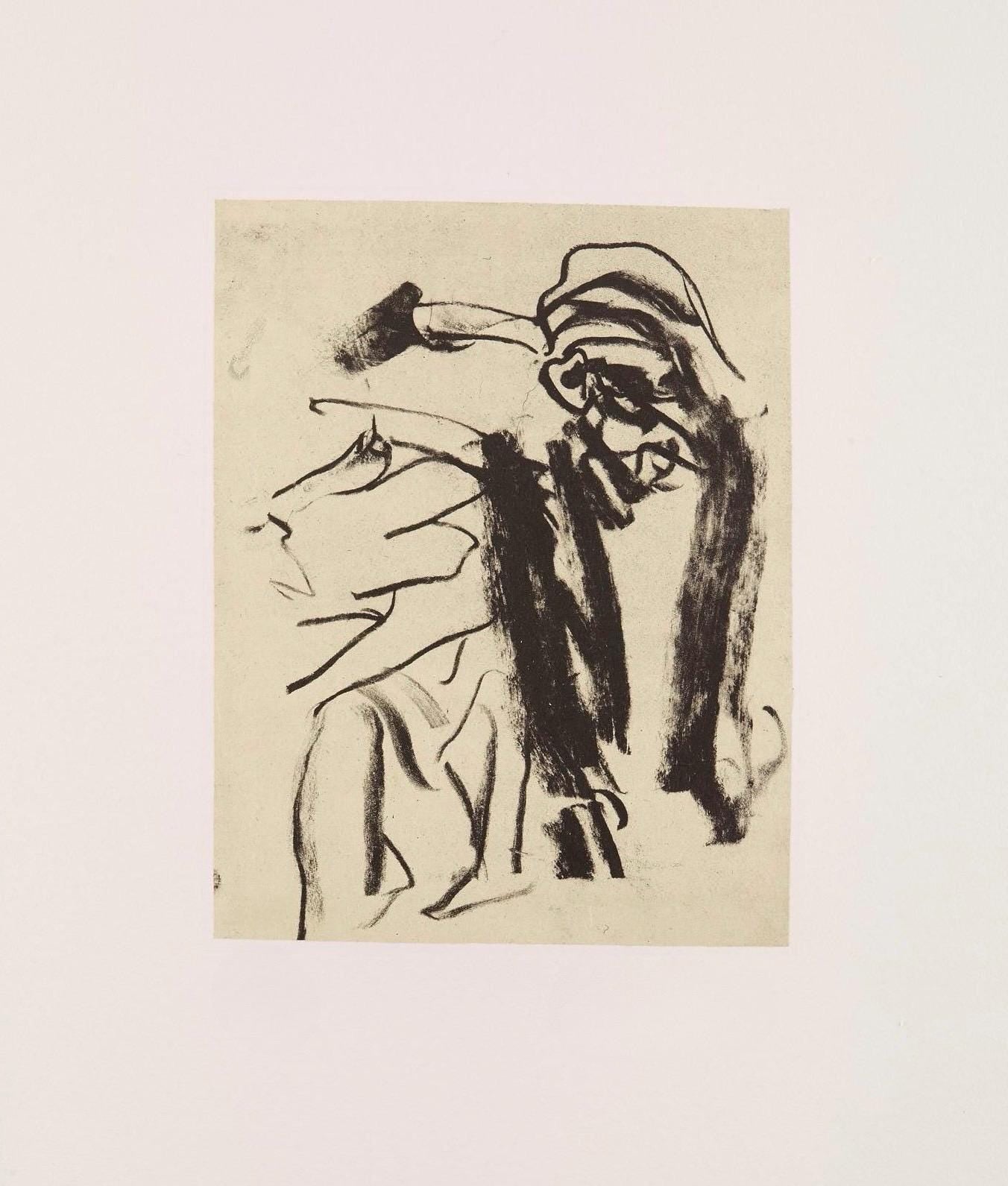 Willem de Kooning, Composition, Poems, Limited Edition Lithograph
