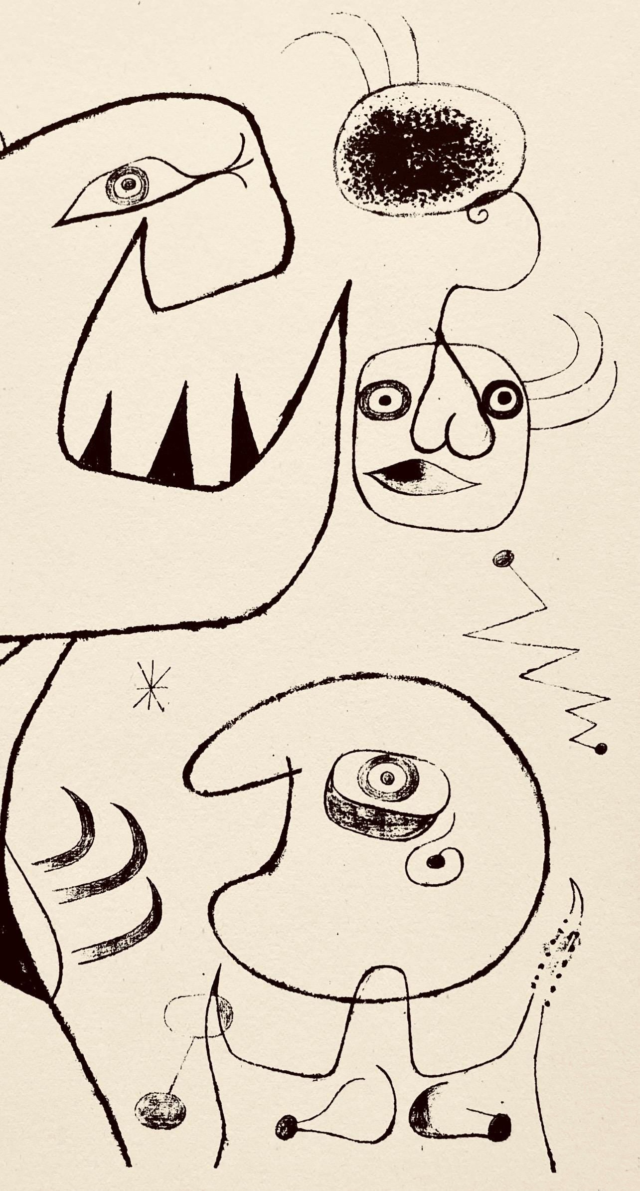 Joan Miró, Composition, The Prints of Joan Miro, Limited Edition Etching