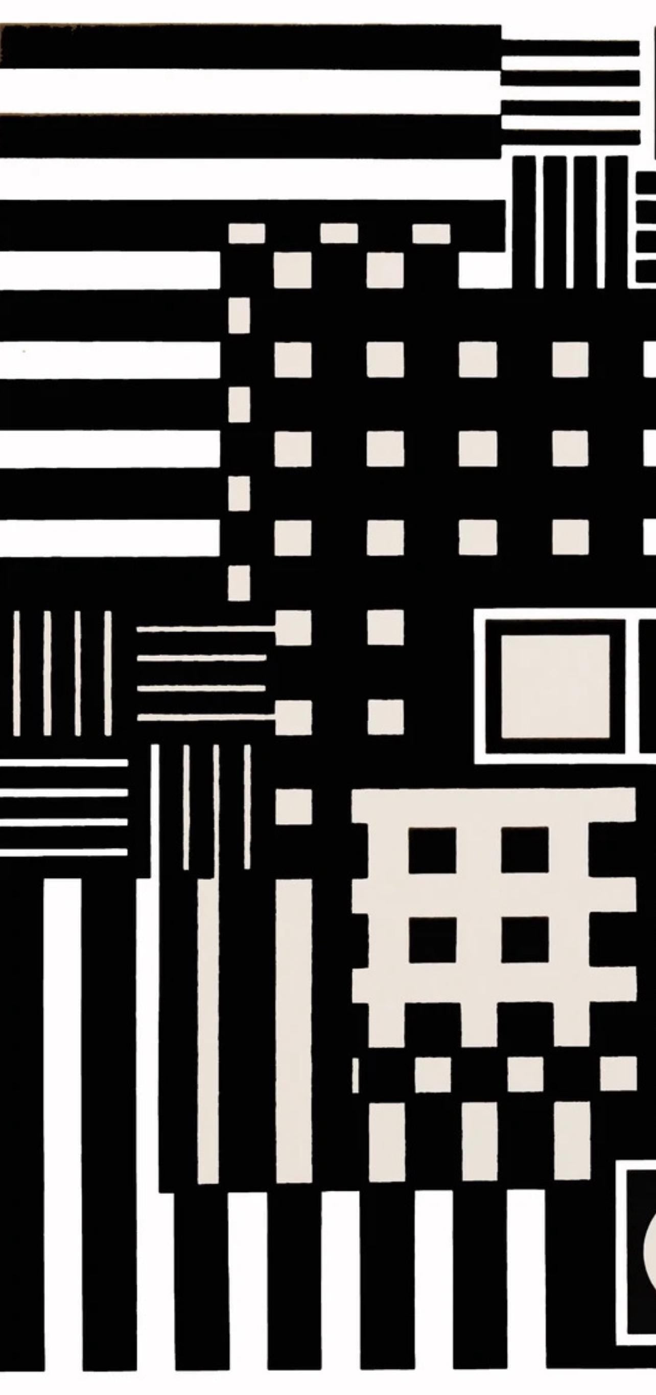 Victor Vasarely, Composition, Croisées, Limited Edition Héliogravure