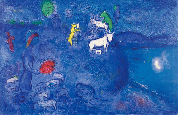 Marc Chagall, Le Printemps, Daphnis et Chloé, Limited Edition Héliogravure